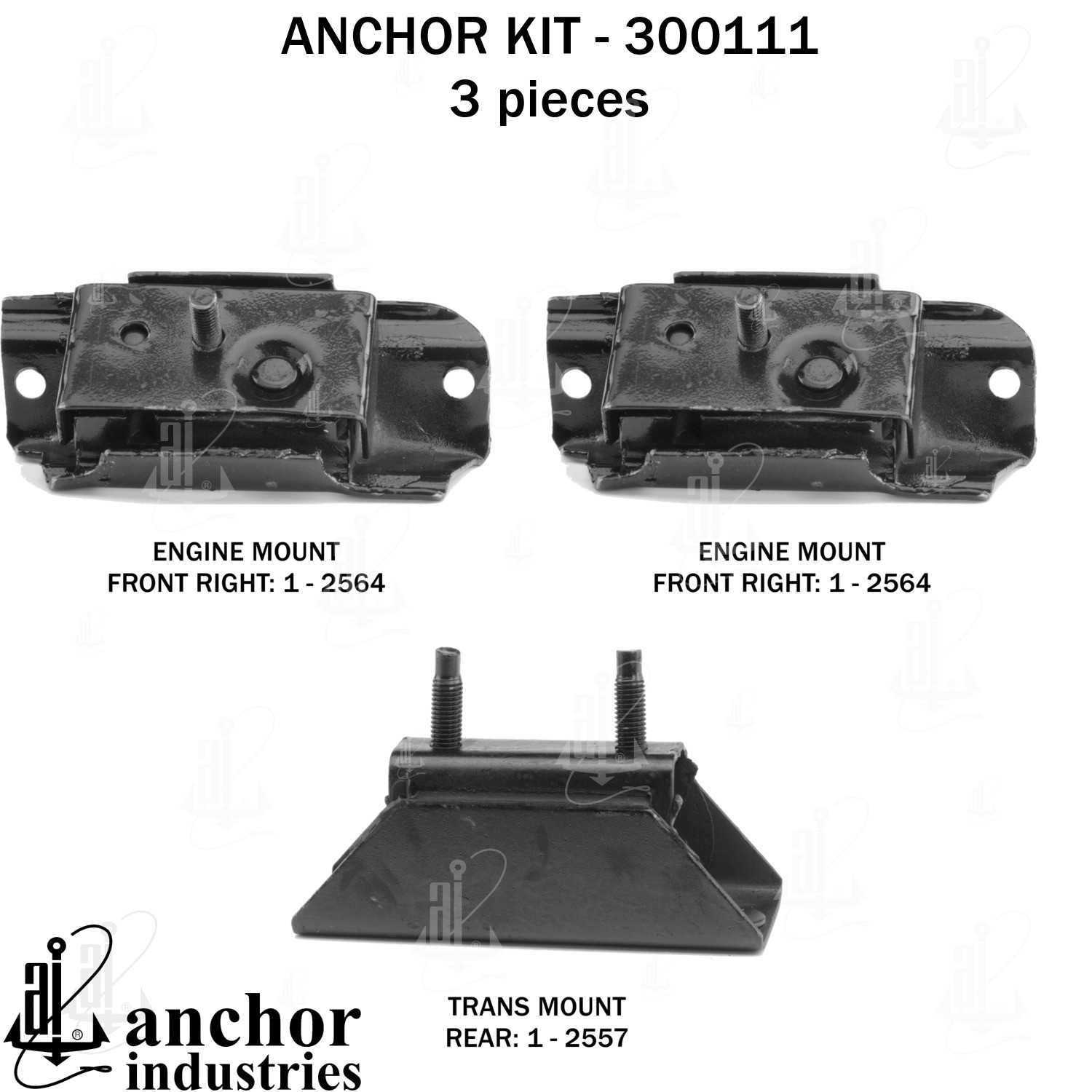 Anchor Engine Mount Kit 300111