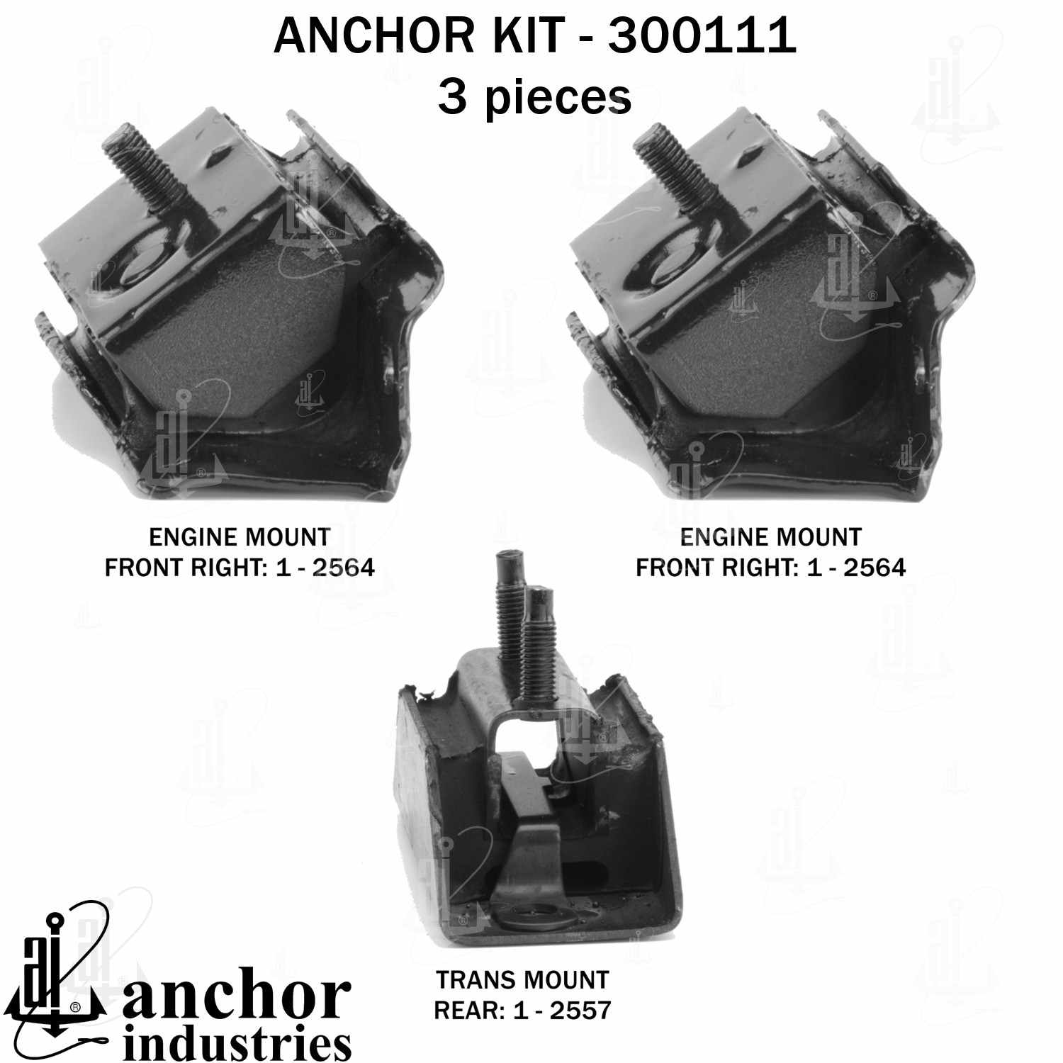 Anchor Engine Mount Kit 300111