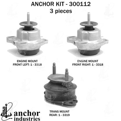 Anchor Engine Mount Kit 300112