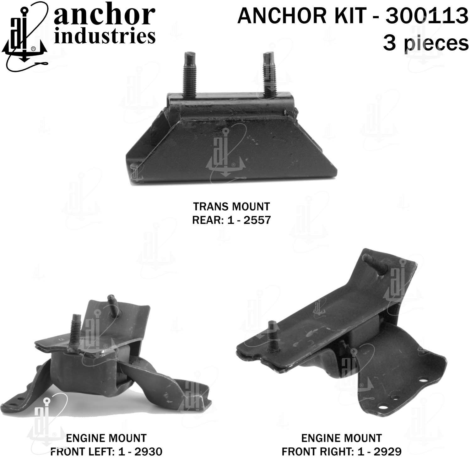 Anchor Engine Mount Kit 300113