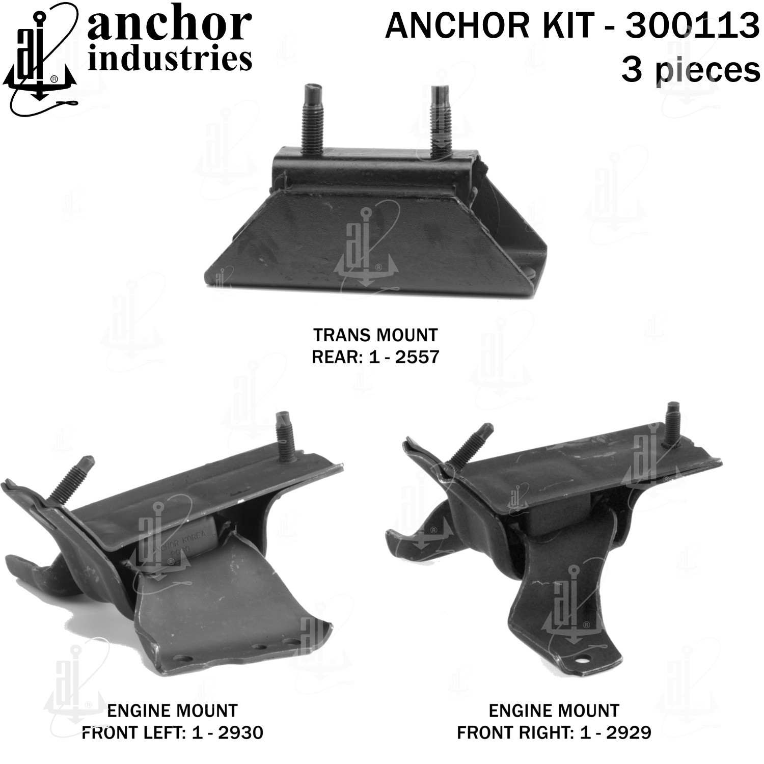 Anchor Engine Mount Kit 300113