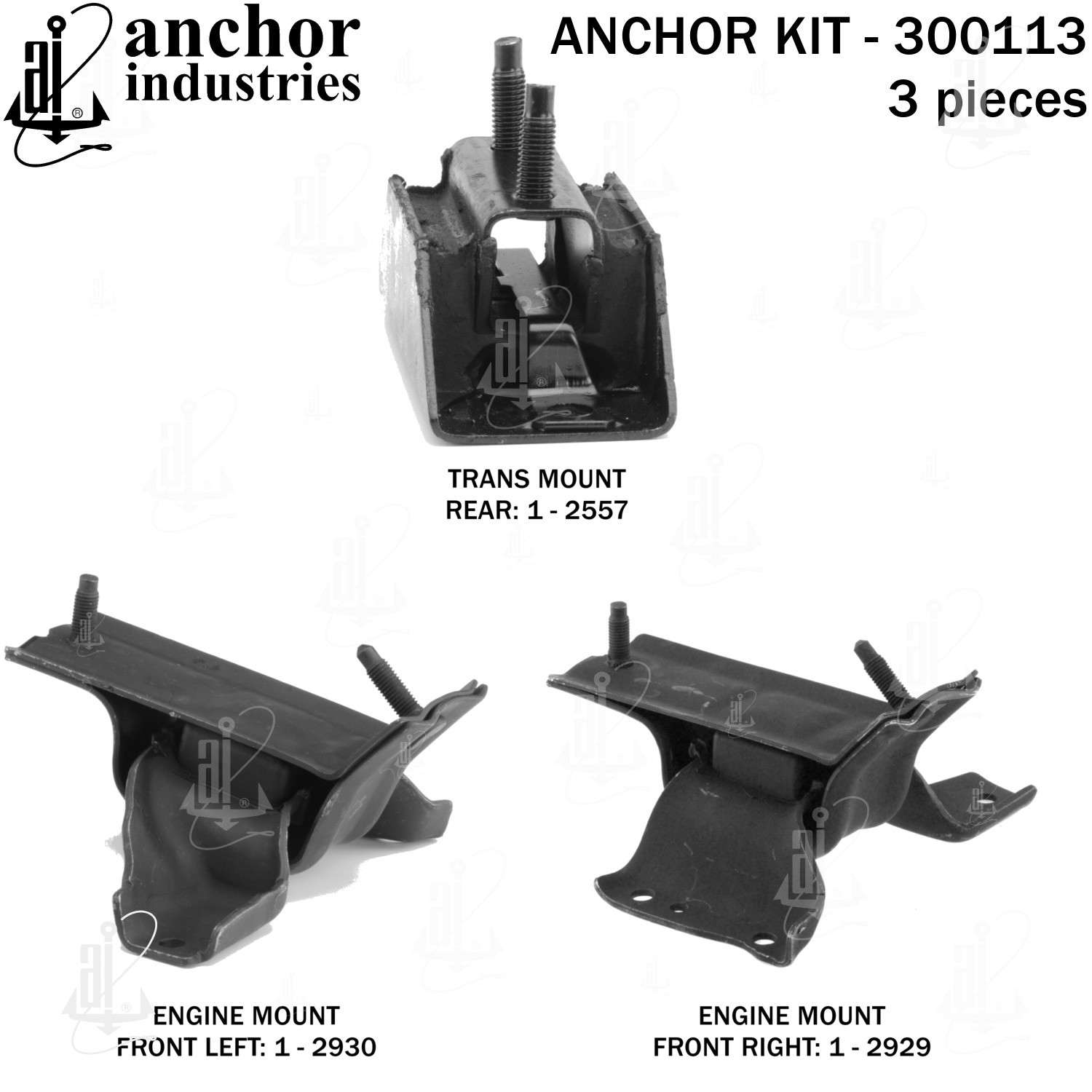 Anchor Engine Mount Kit 300113