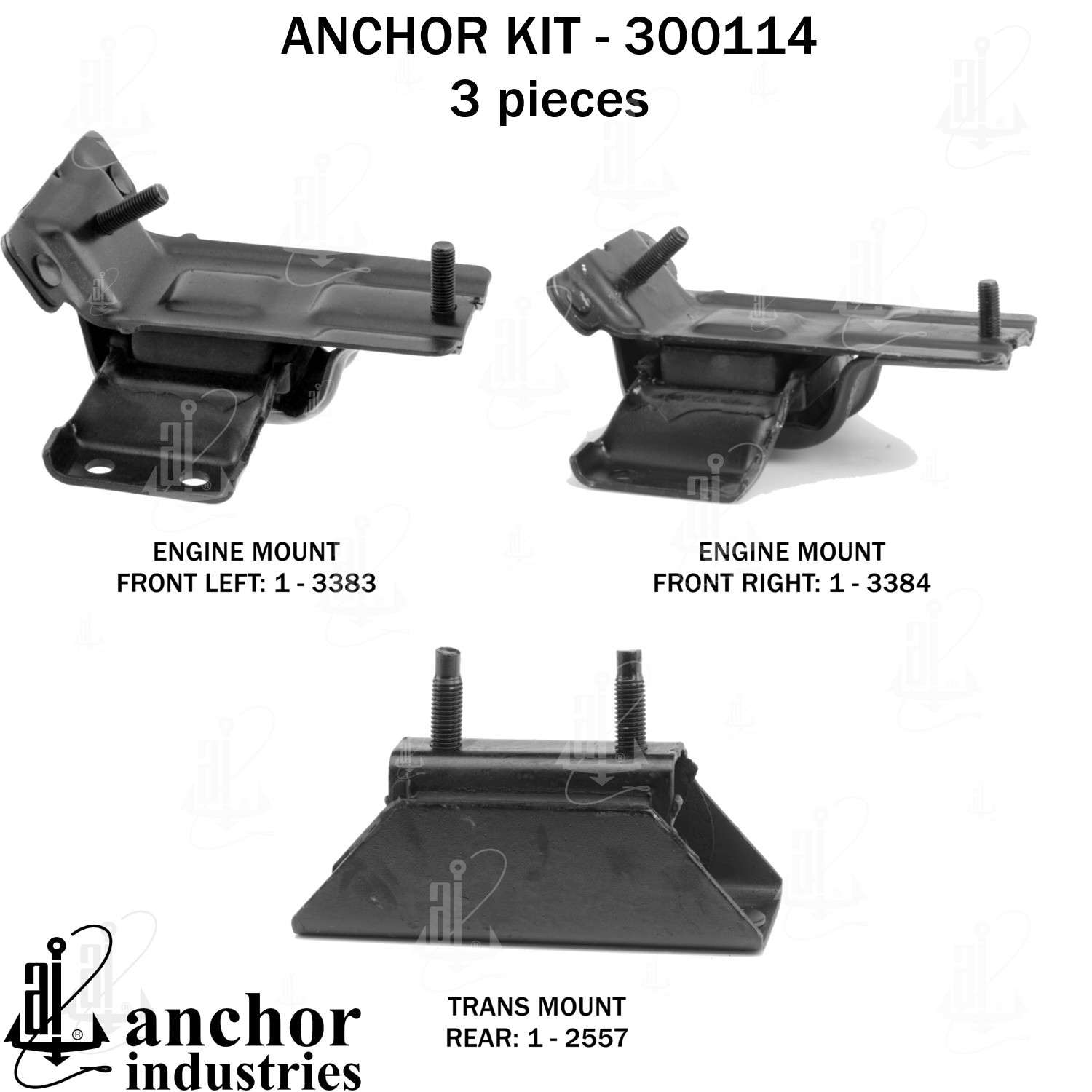 Anchor Engine Mount Kit 300114