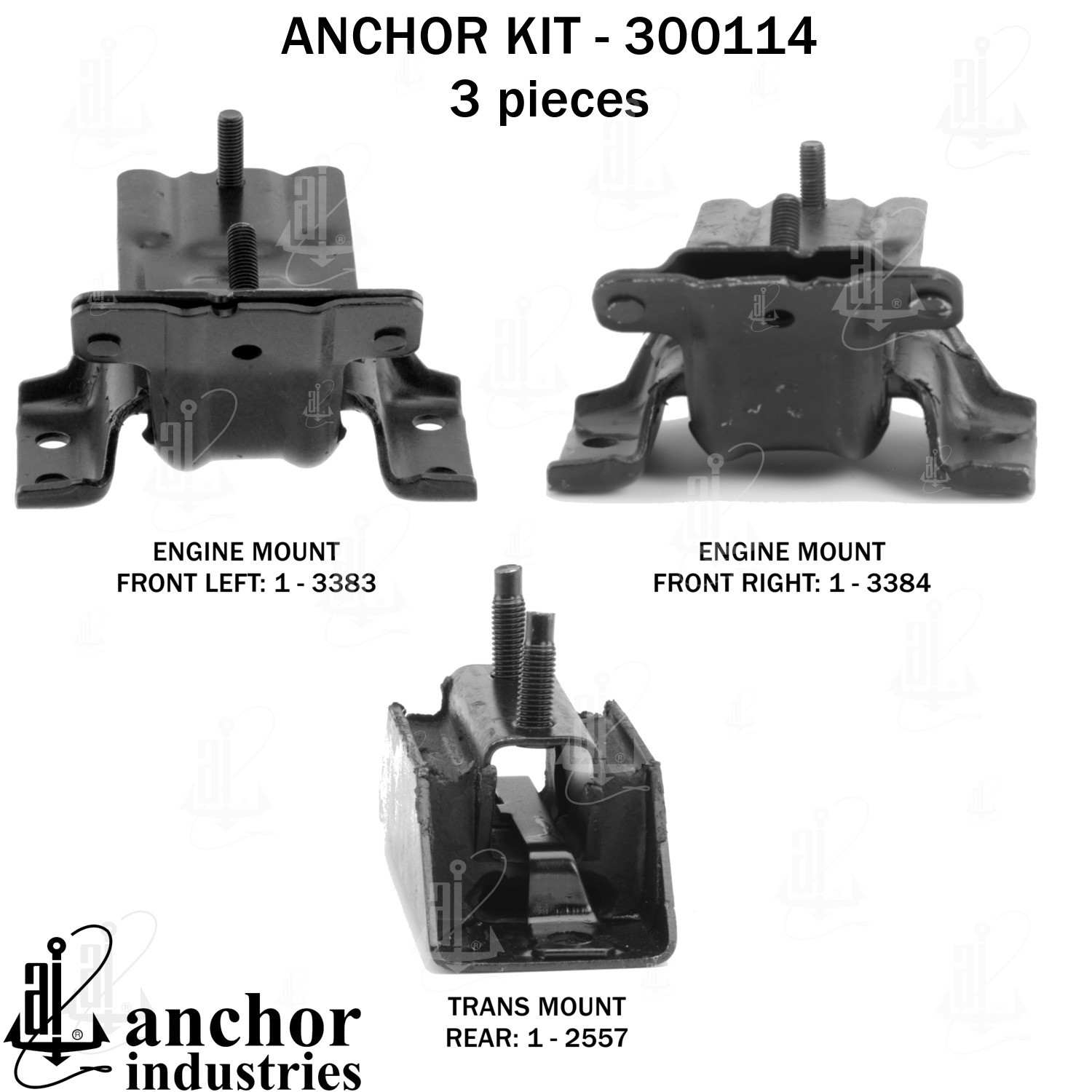 Anchor Engine Mount Kit 300114