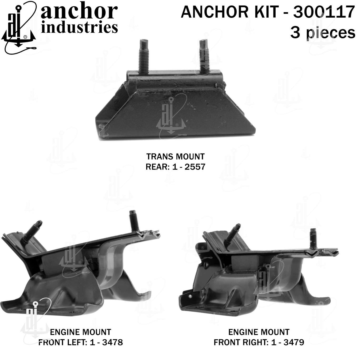 Anchor Engine Mount Kit 300117