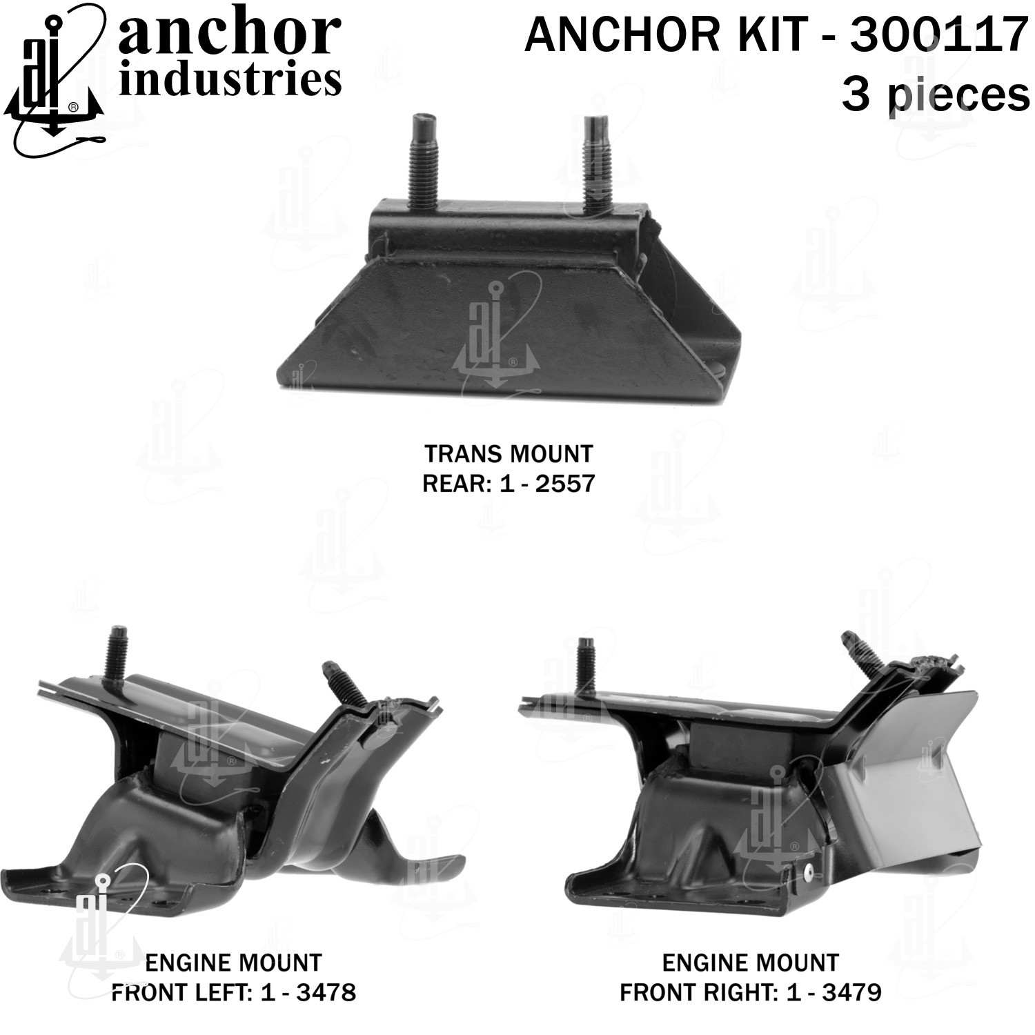 Anchor Engine Mount Kit 300117