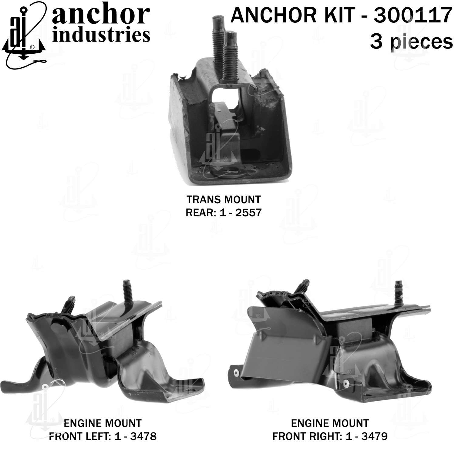 Anchor Engine Mount Kit 300117