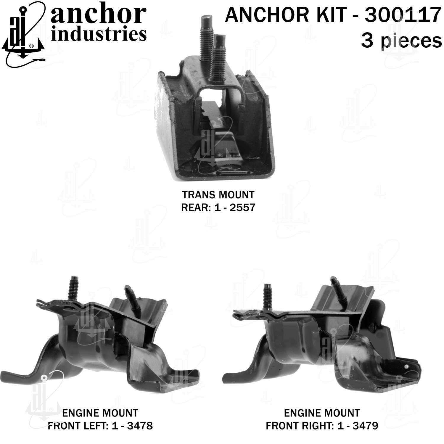 Anchor Engine Mount Kit 300117