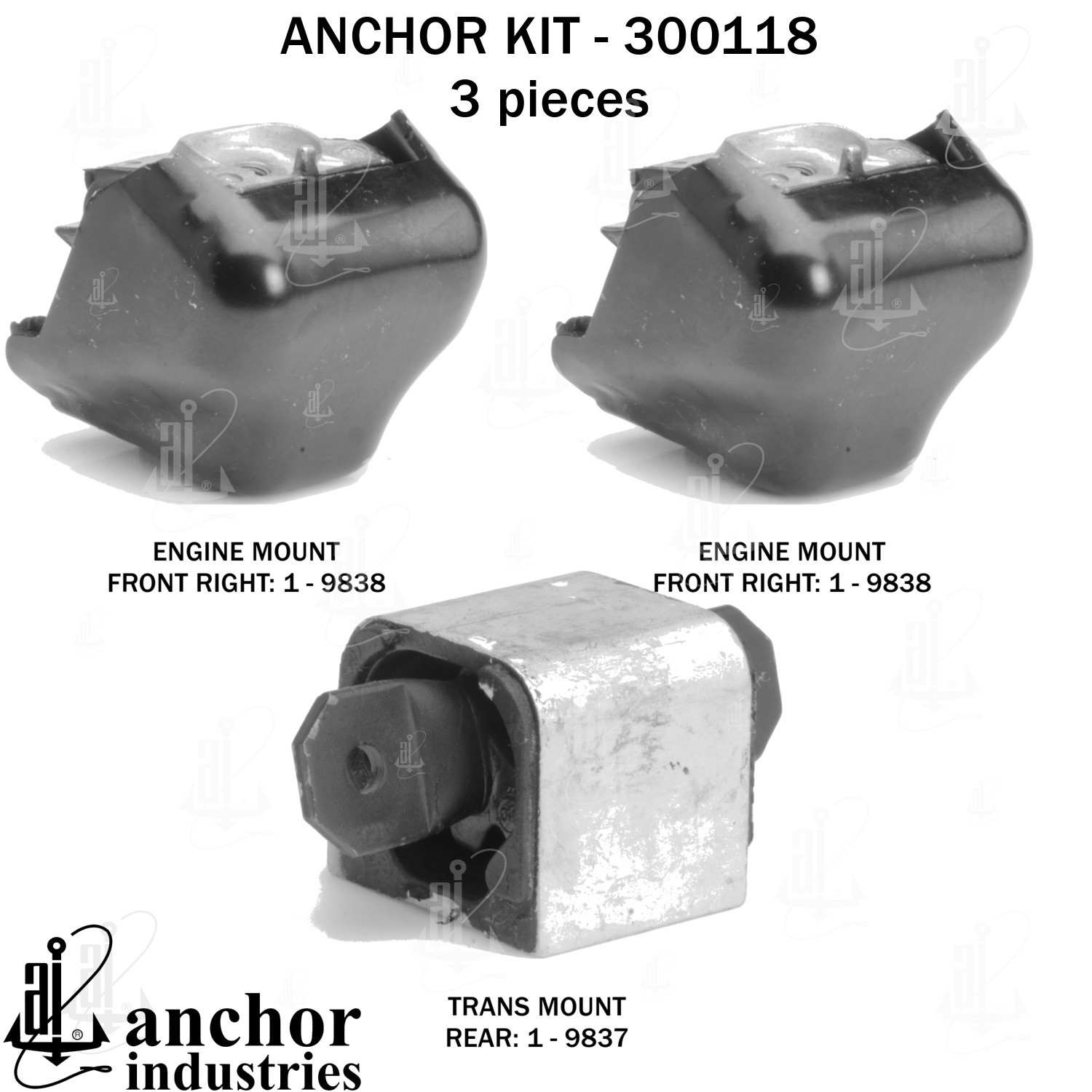 Anchor Engine Mount Kit 300118