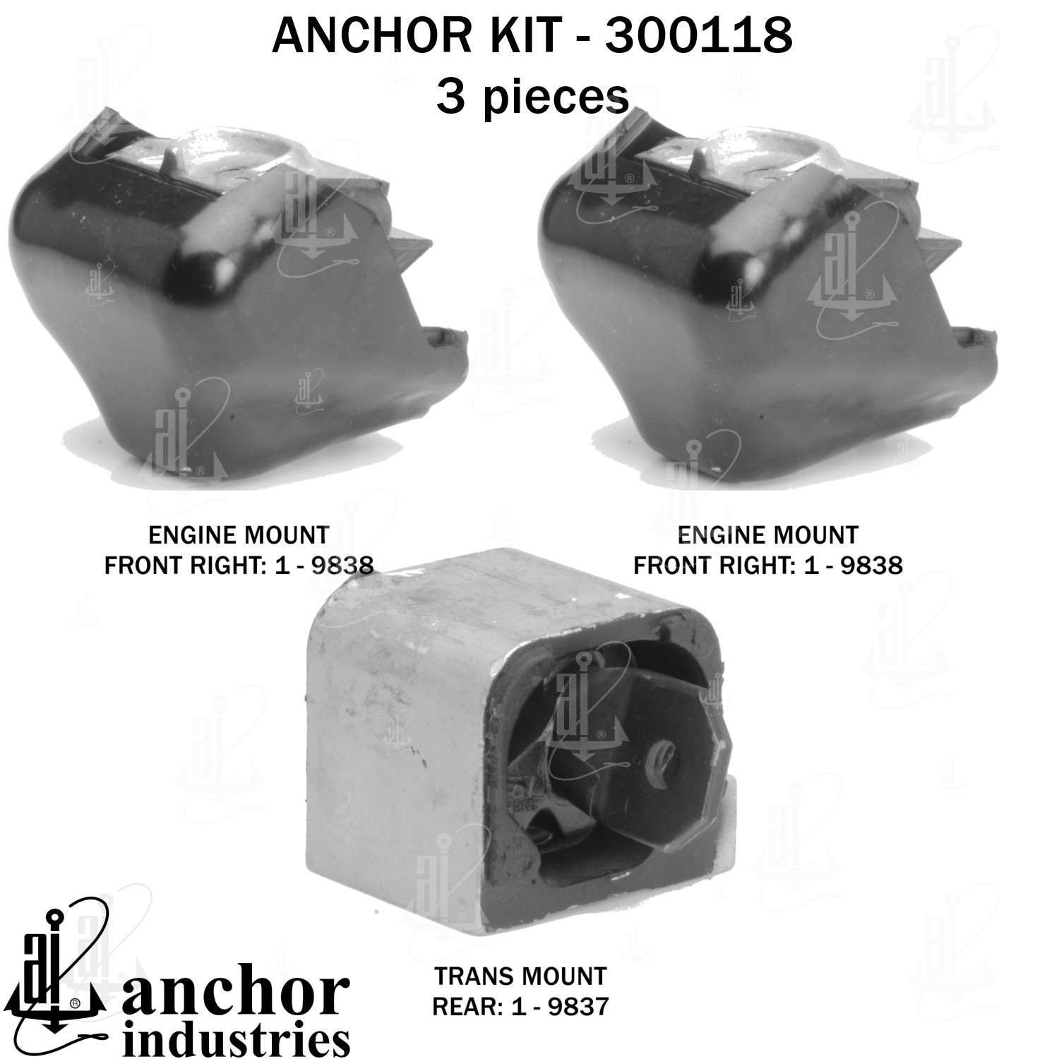 Anchor Engine Mount Kit 300118