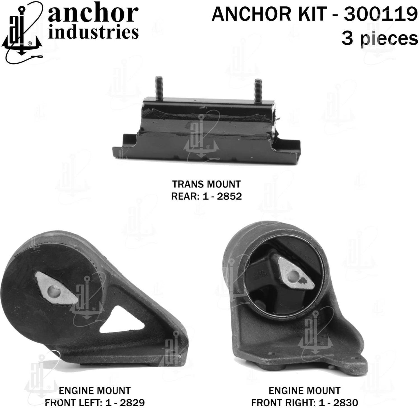 Anchor Engine Mount Kit 300119