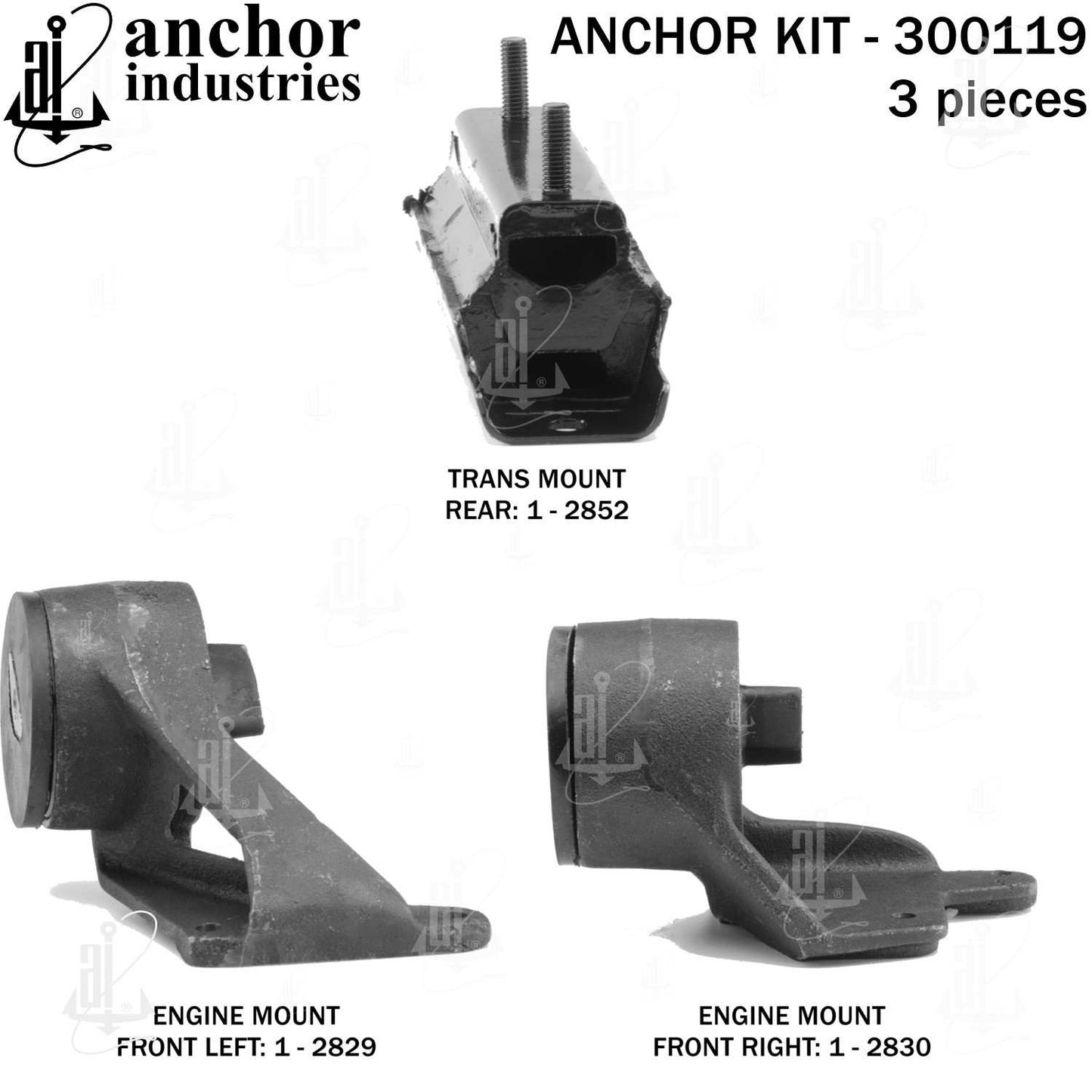 Anchor Engine Mount Kit 300119