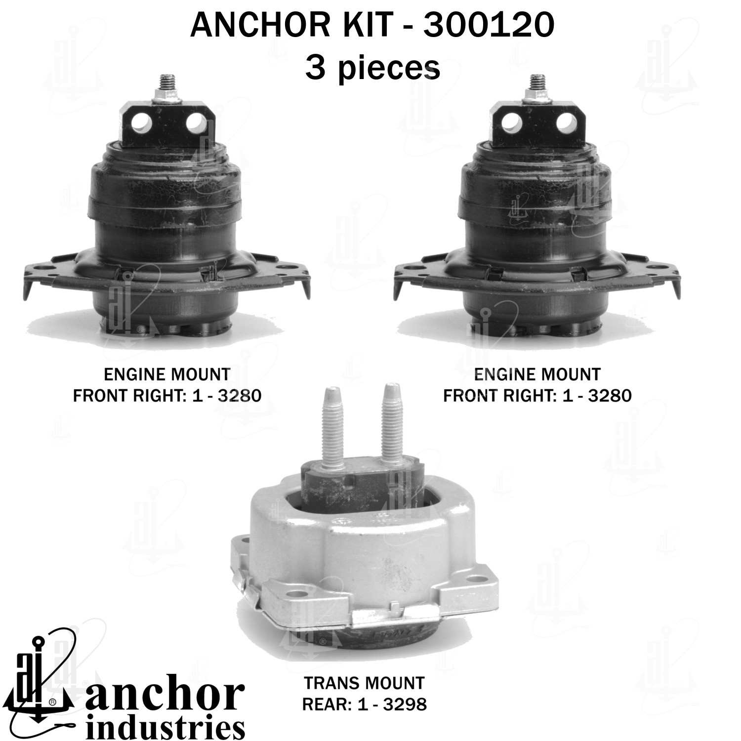 Anchor Engine Mount Kit 300120