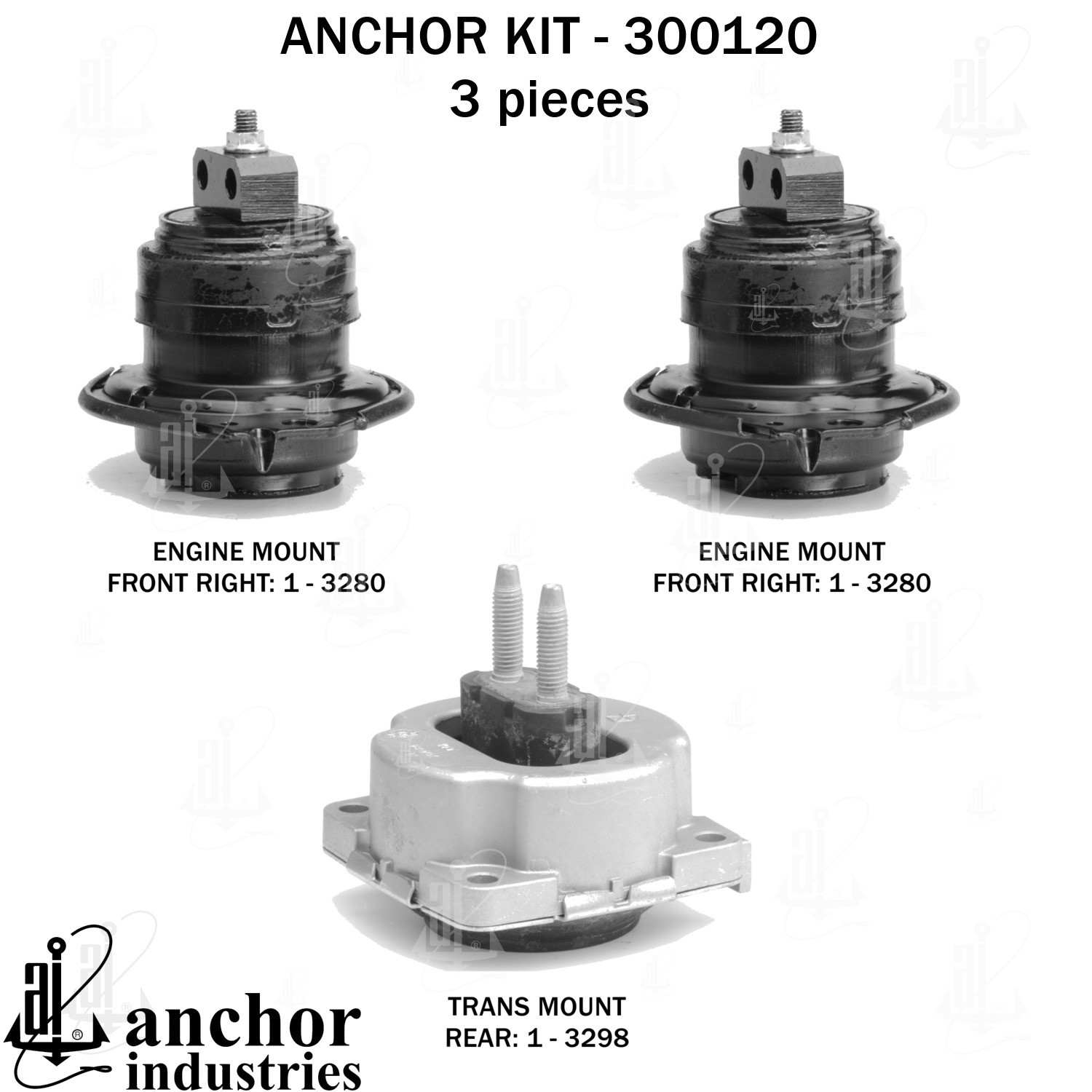 Anchor Engine Mount Kit 300120