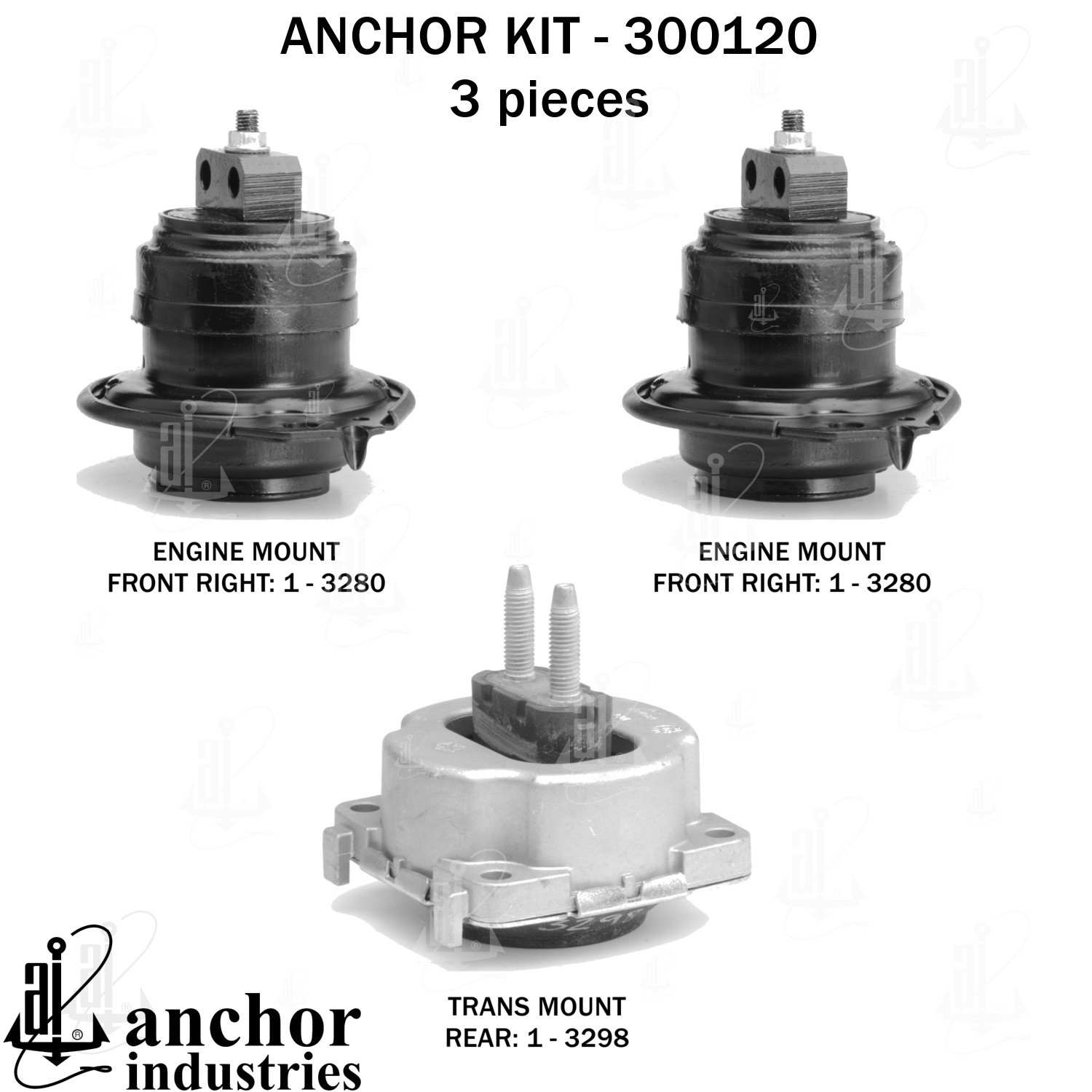 Anchor Engine Mount Kit 300120