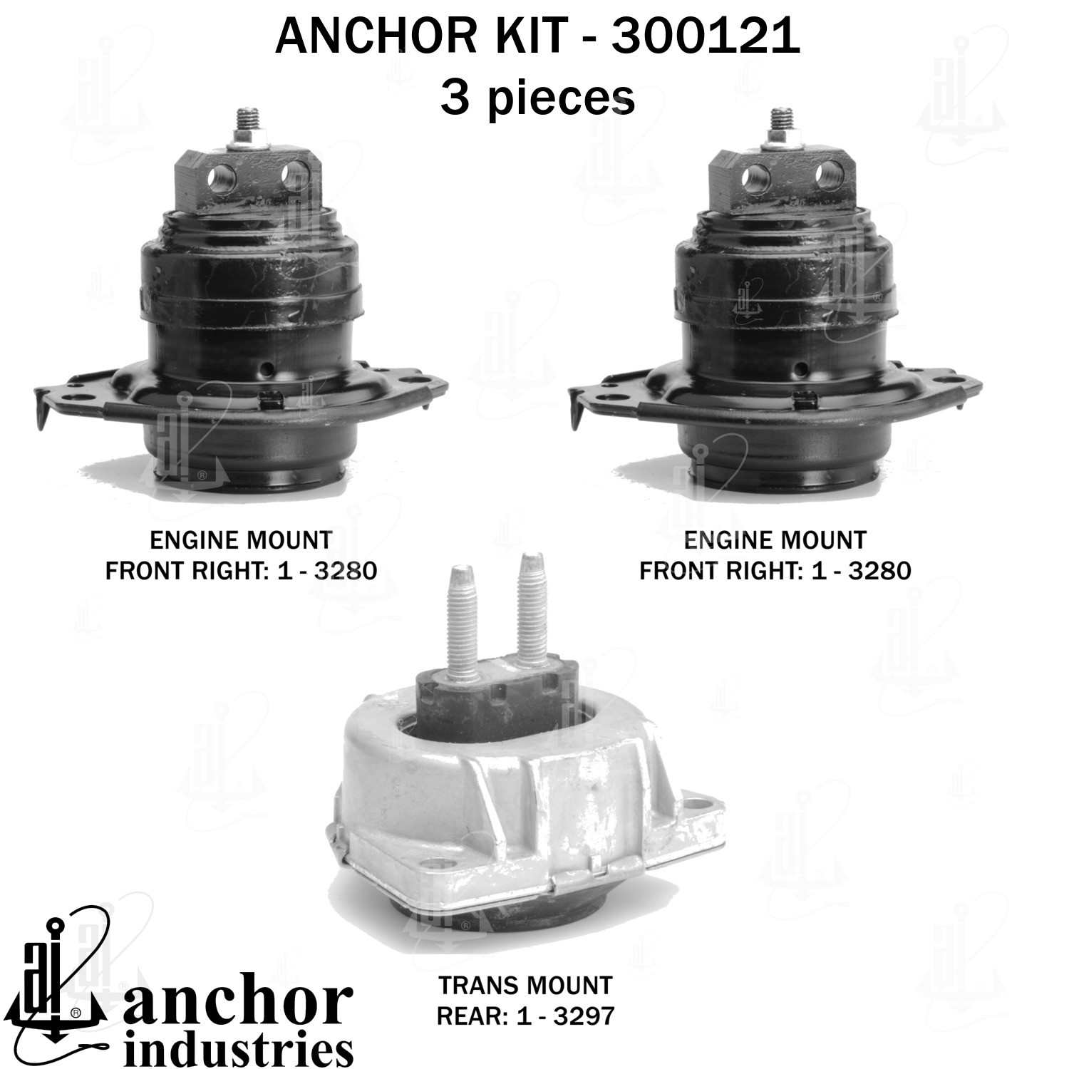 Anchor Engine Mount Kit 300121