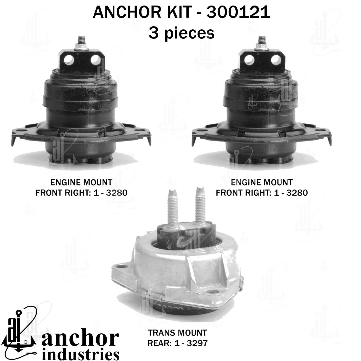 Anchor Engine Mount Kit 300121