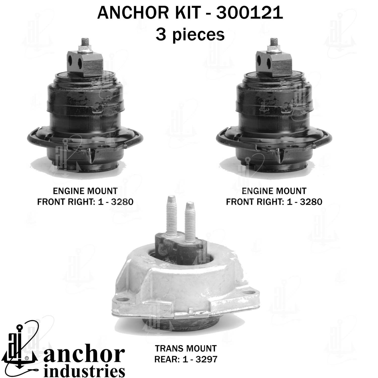 Anchor Engine Mount Kit 300121