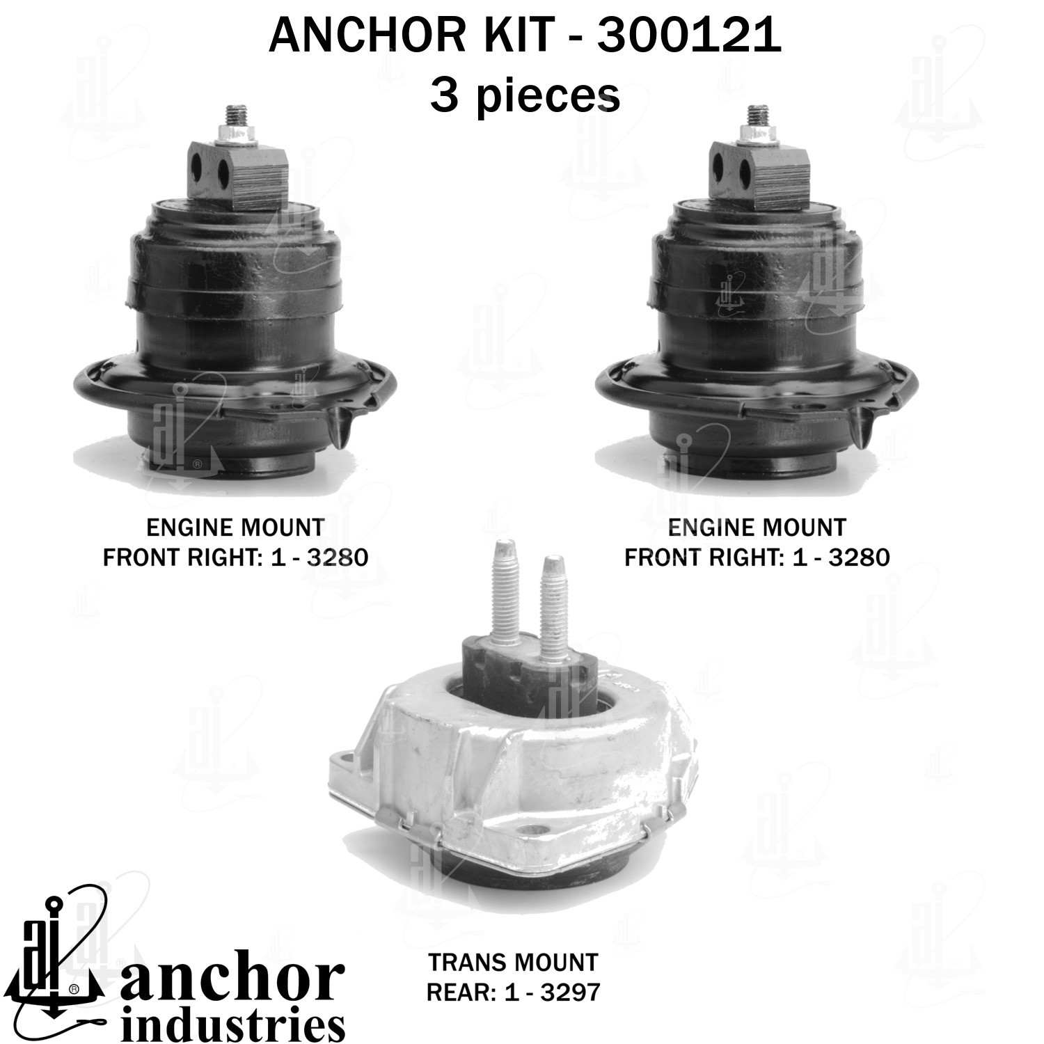 Anchor Engine Mount Kit 300121