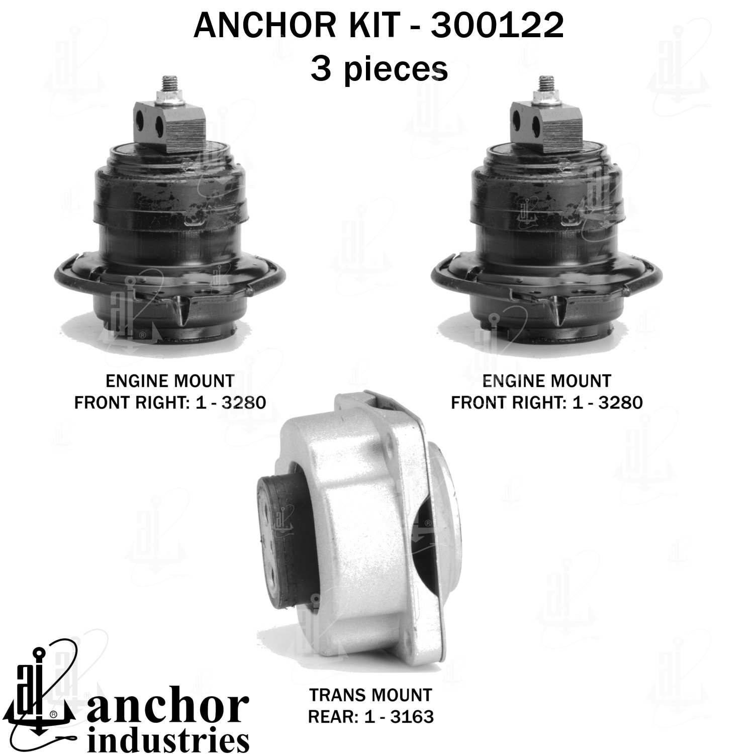 Anchor Engine Mount Kit 300122