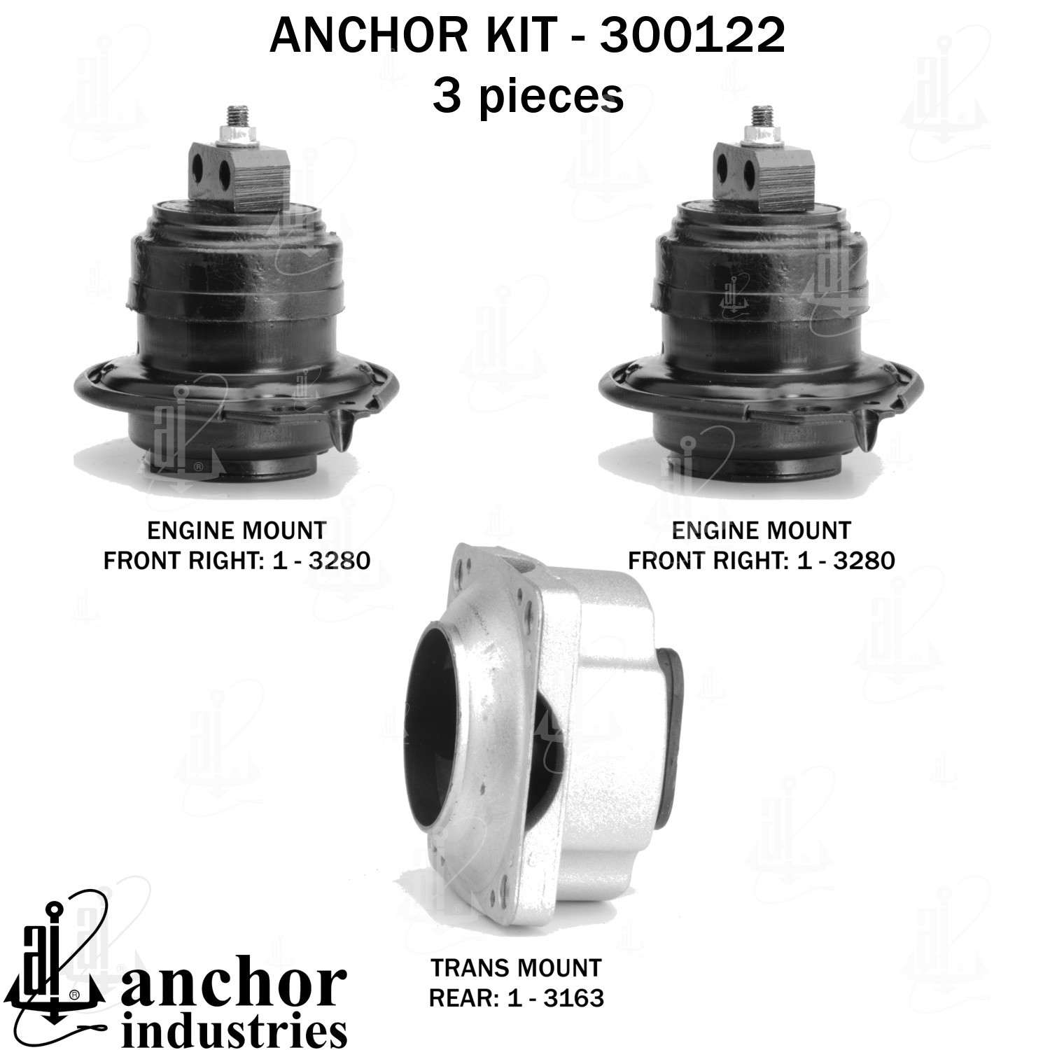 Anchor Engine Mount Kit 300122