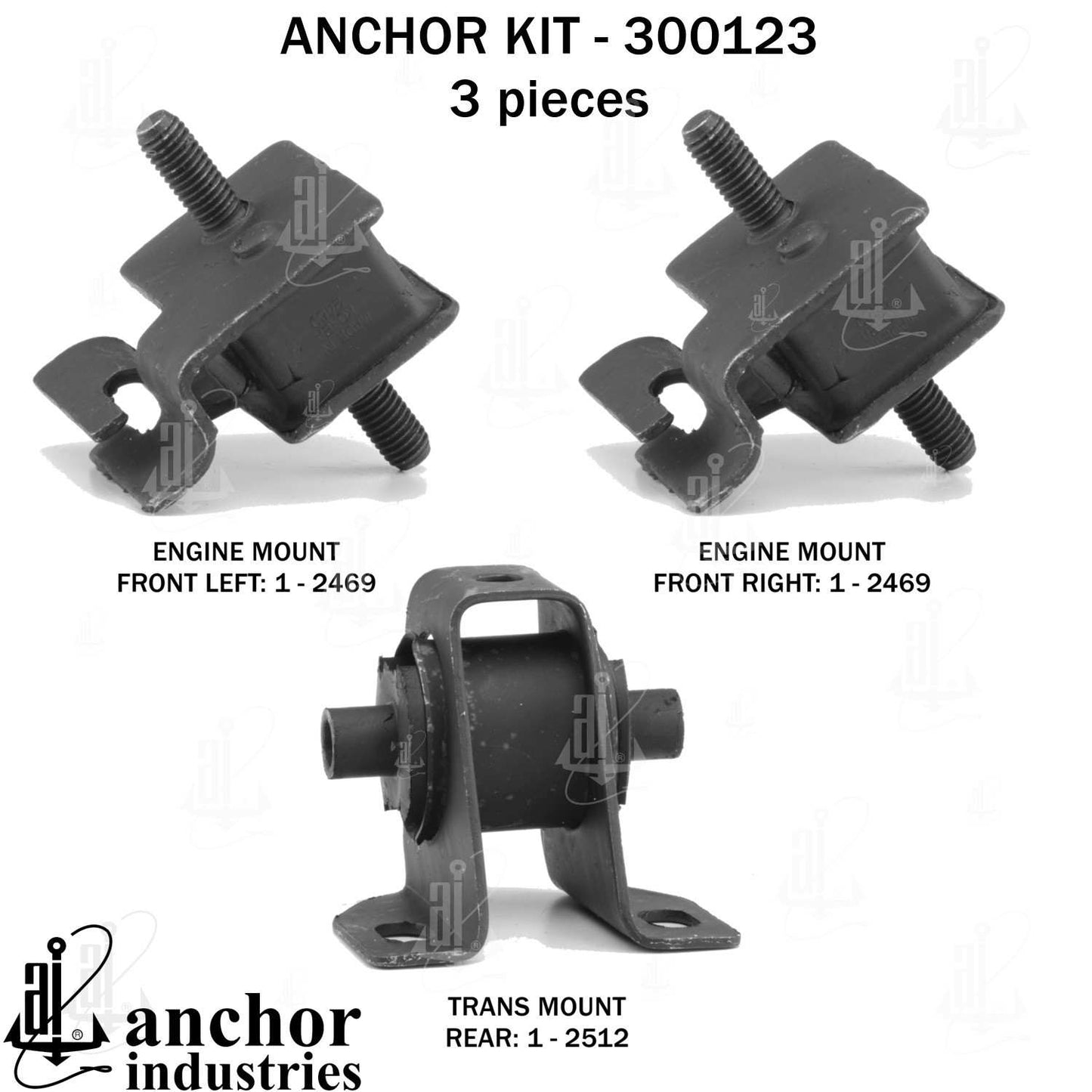 Anchor Engine Mount Kit 300123