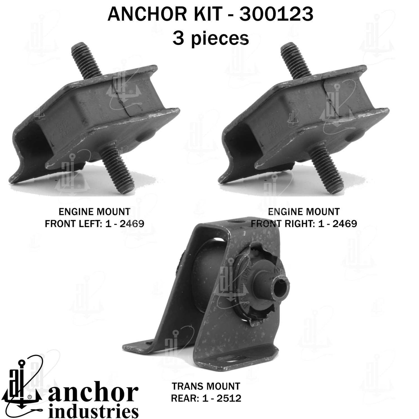 Anchor Engine Mount Kit 300123