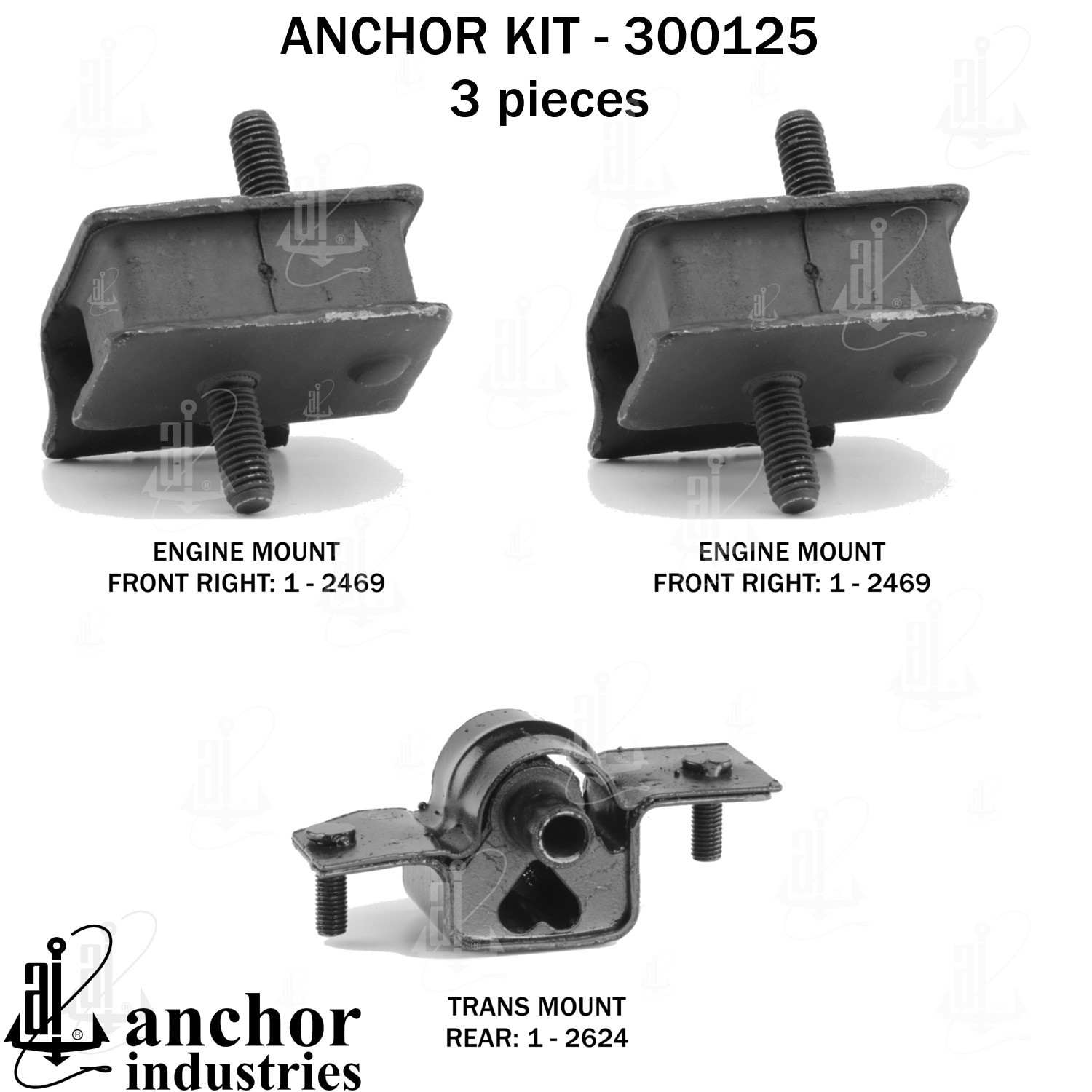 Anchor Engine Mount Kit 300125