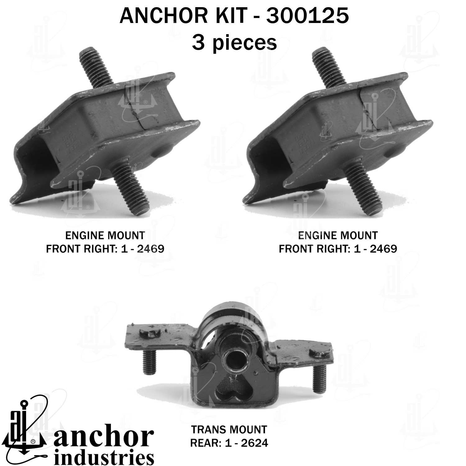 Anchor Engine Mount Kit 300125