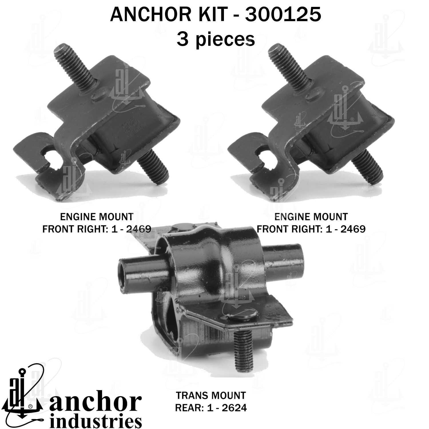 Anchor Engine Mount Kit 300125