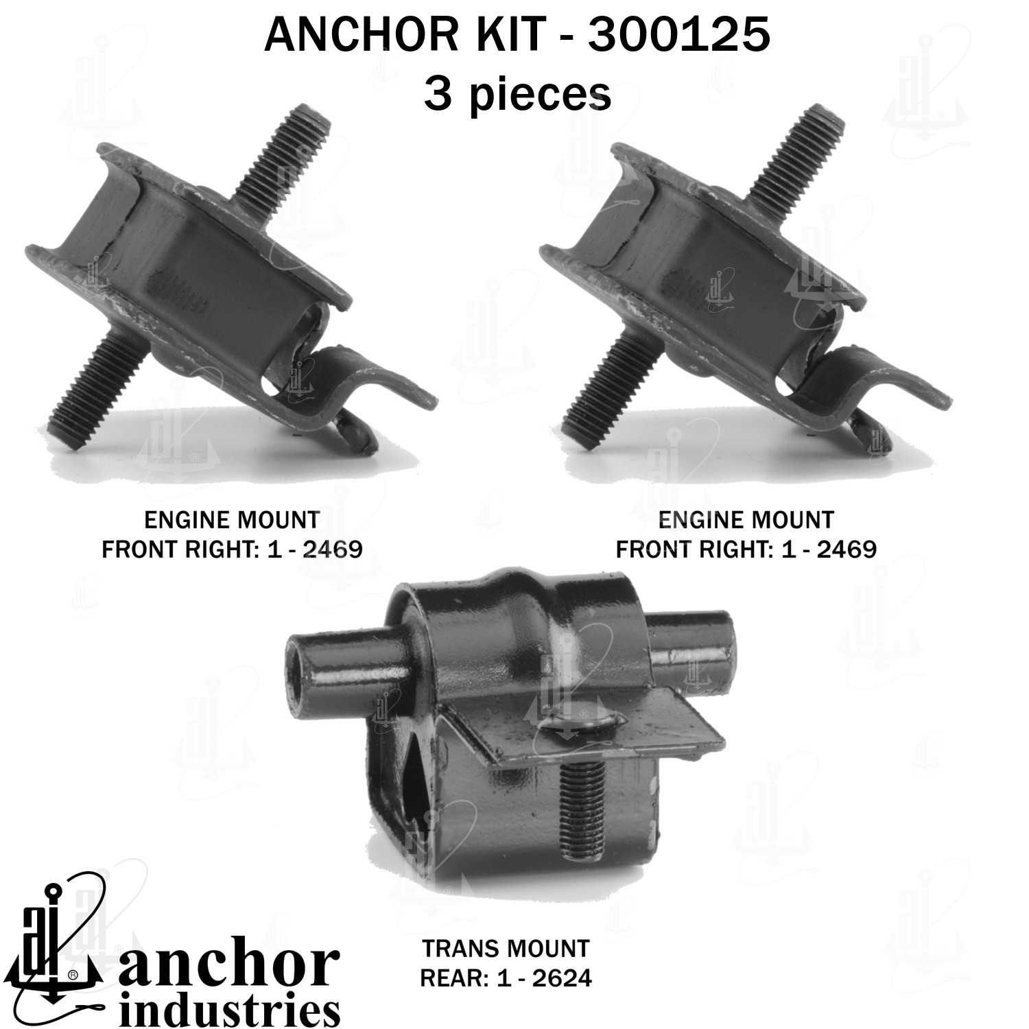 Anchor Engine Mount Kit 300125