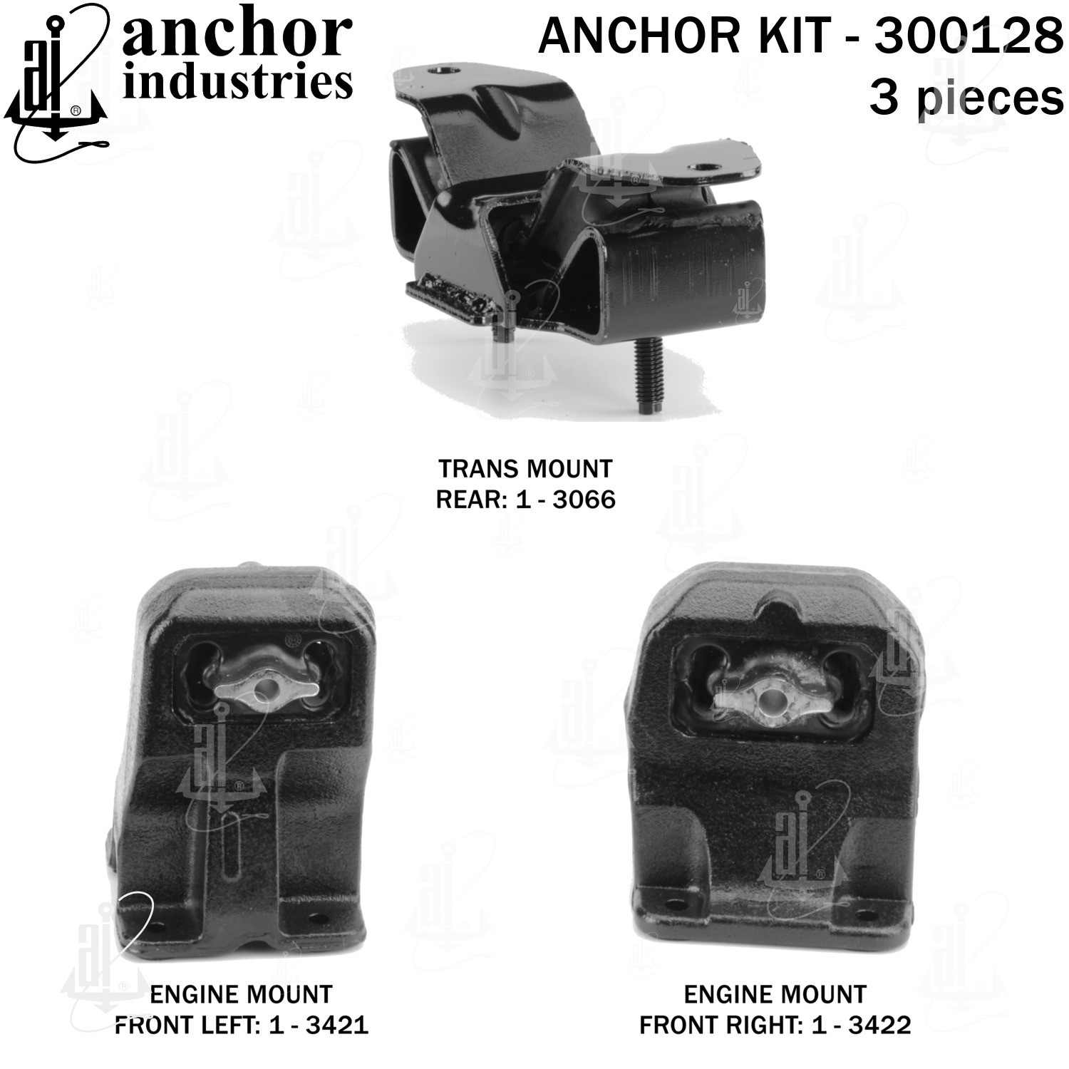 Anchor Engine Mount Kit 300128