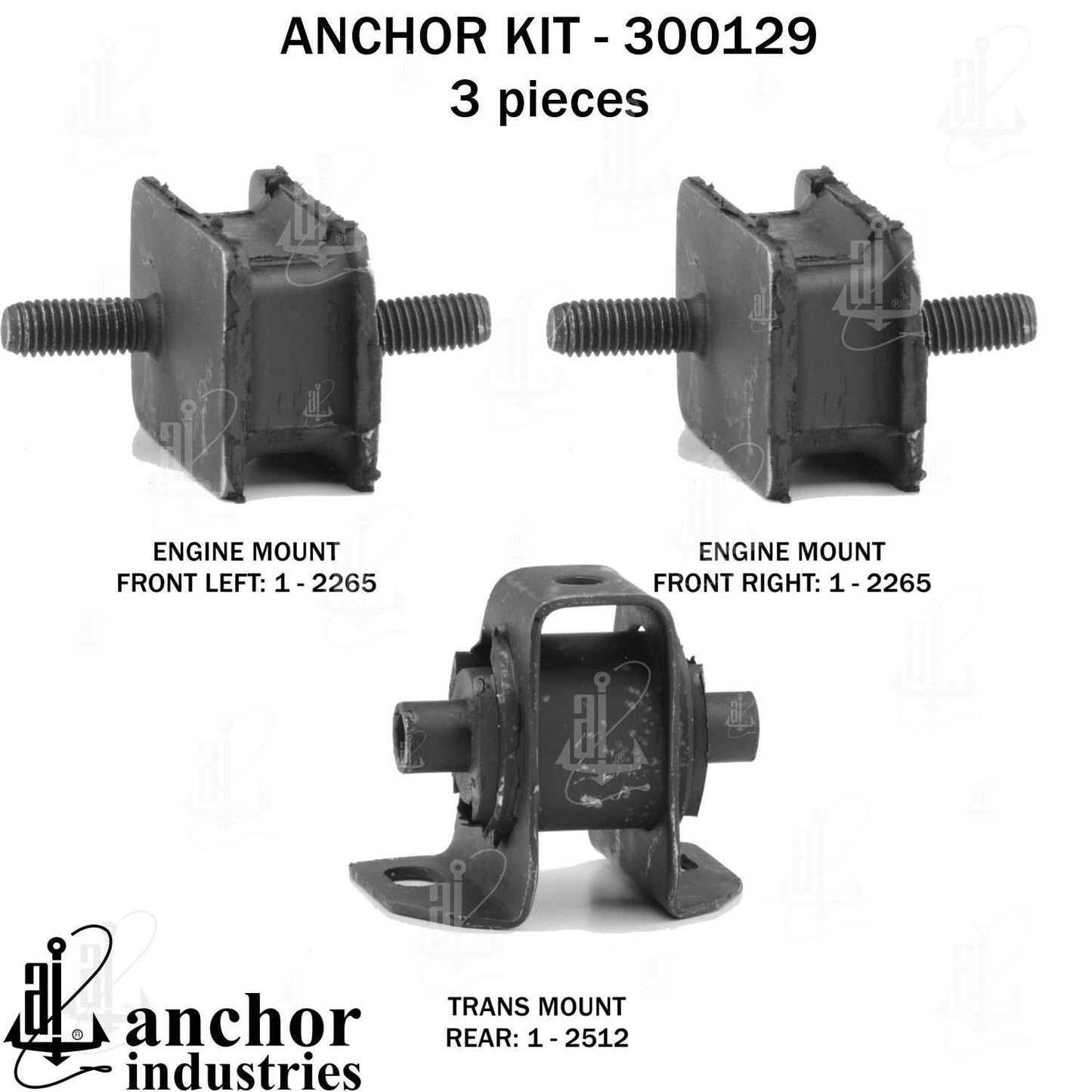 Anchor Engine Mount Kit 300129
