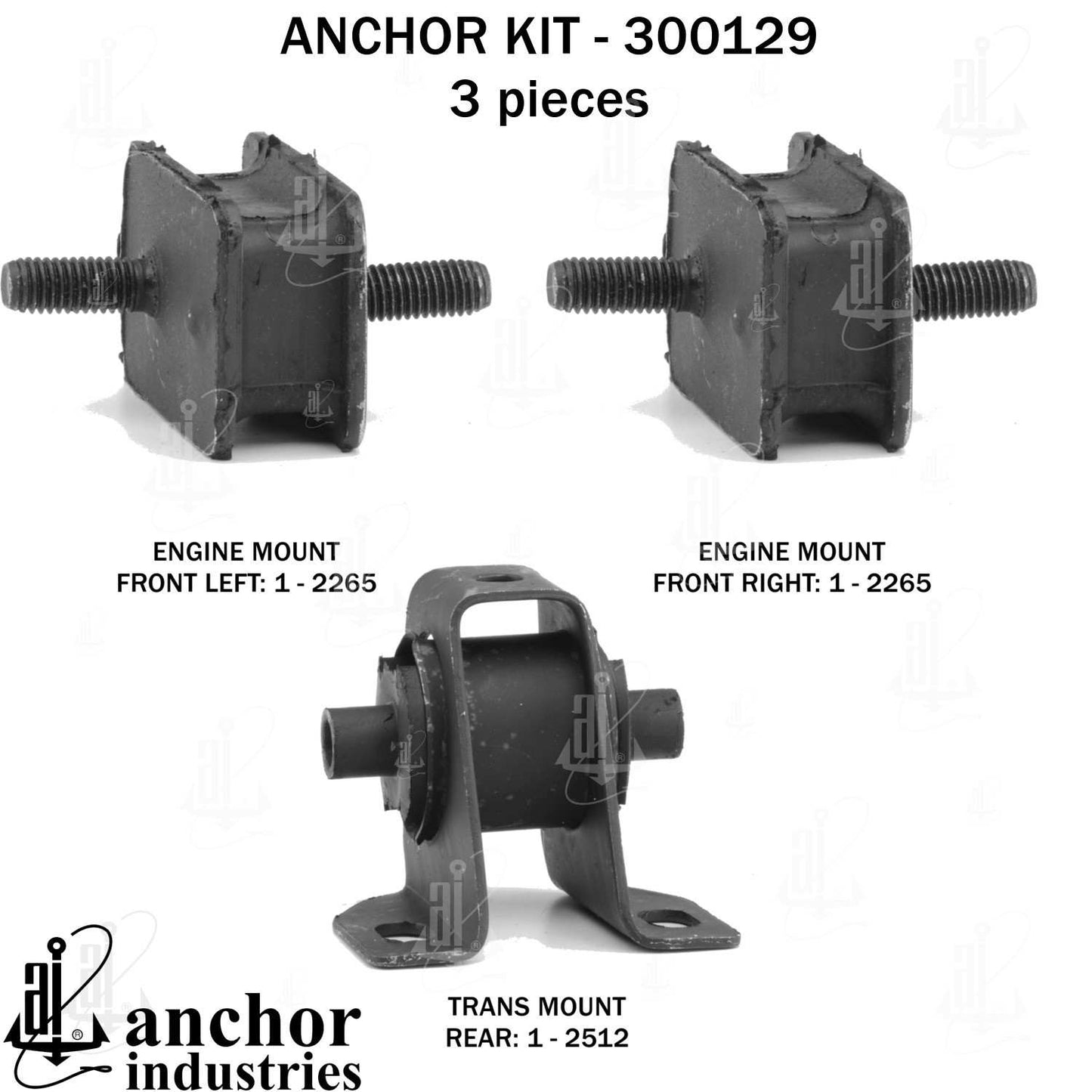 Anchor Engine Mount Kit 300129