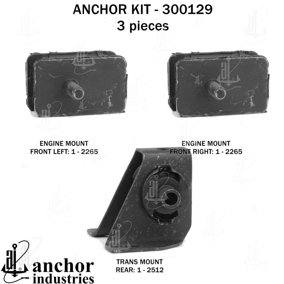 Anchor Engine Mount Kit 300129