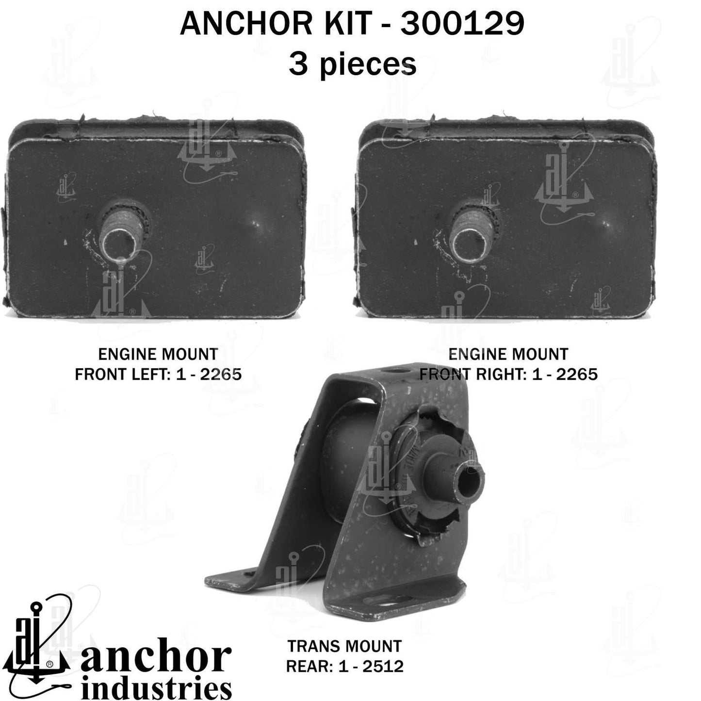 Anchor Engine Mount Kit 300129