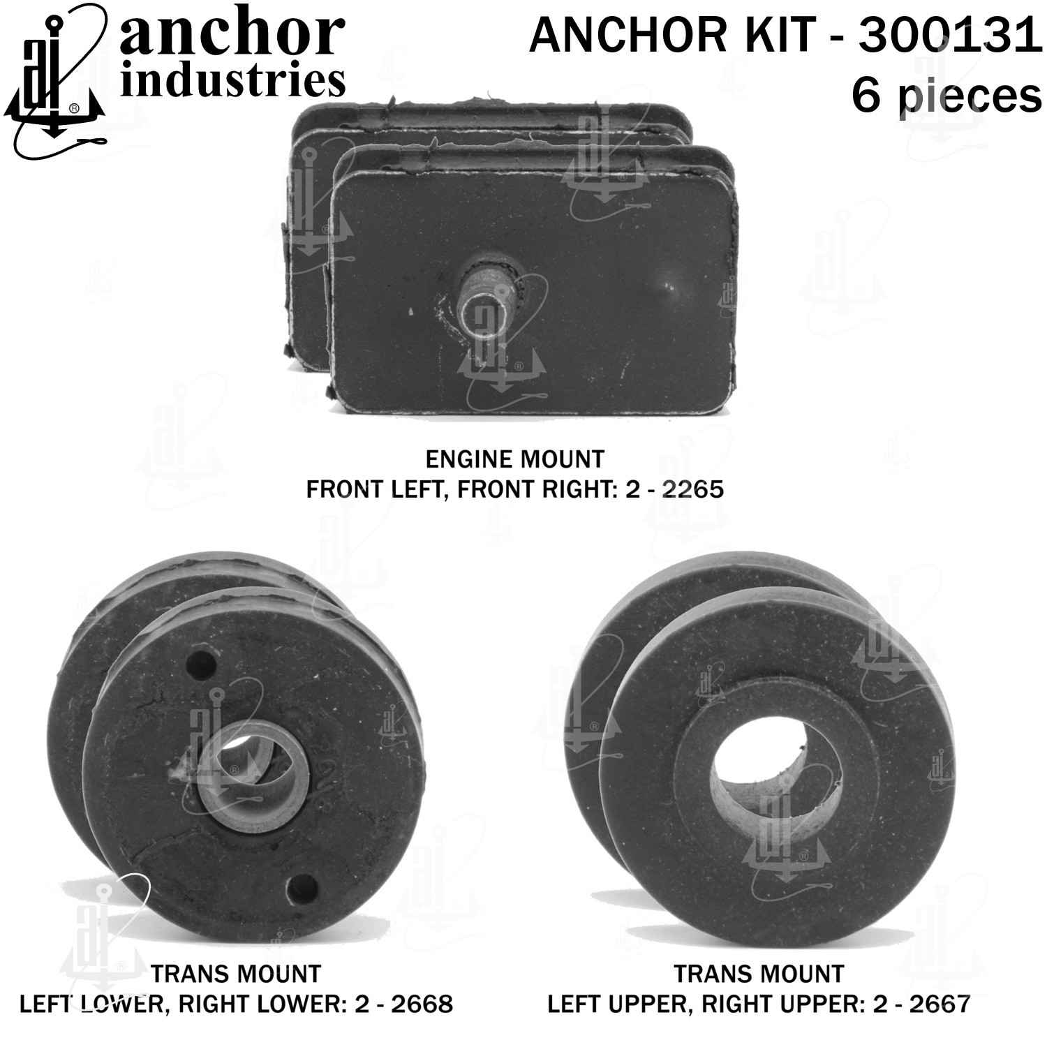 Anchor Engine Mount Kit 300131