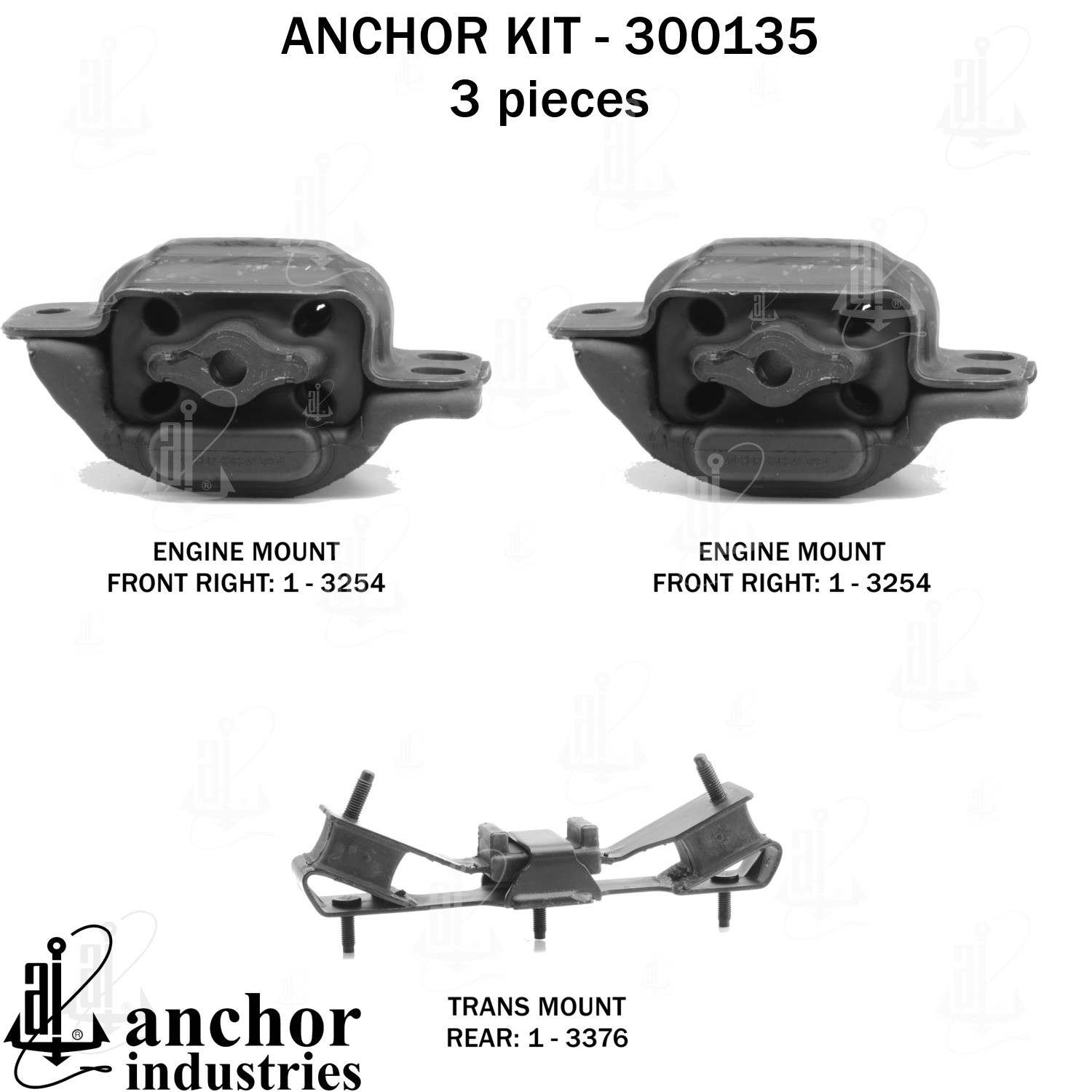 Anchor Engine Mount Kit 300135