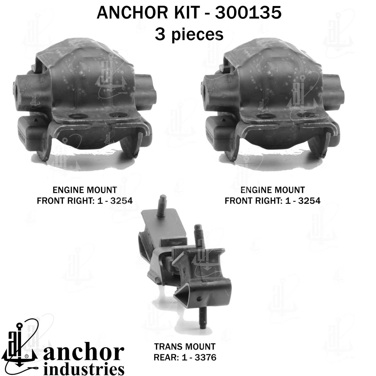 Anchor Engine Mount Kit 300135