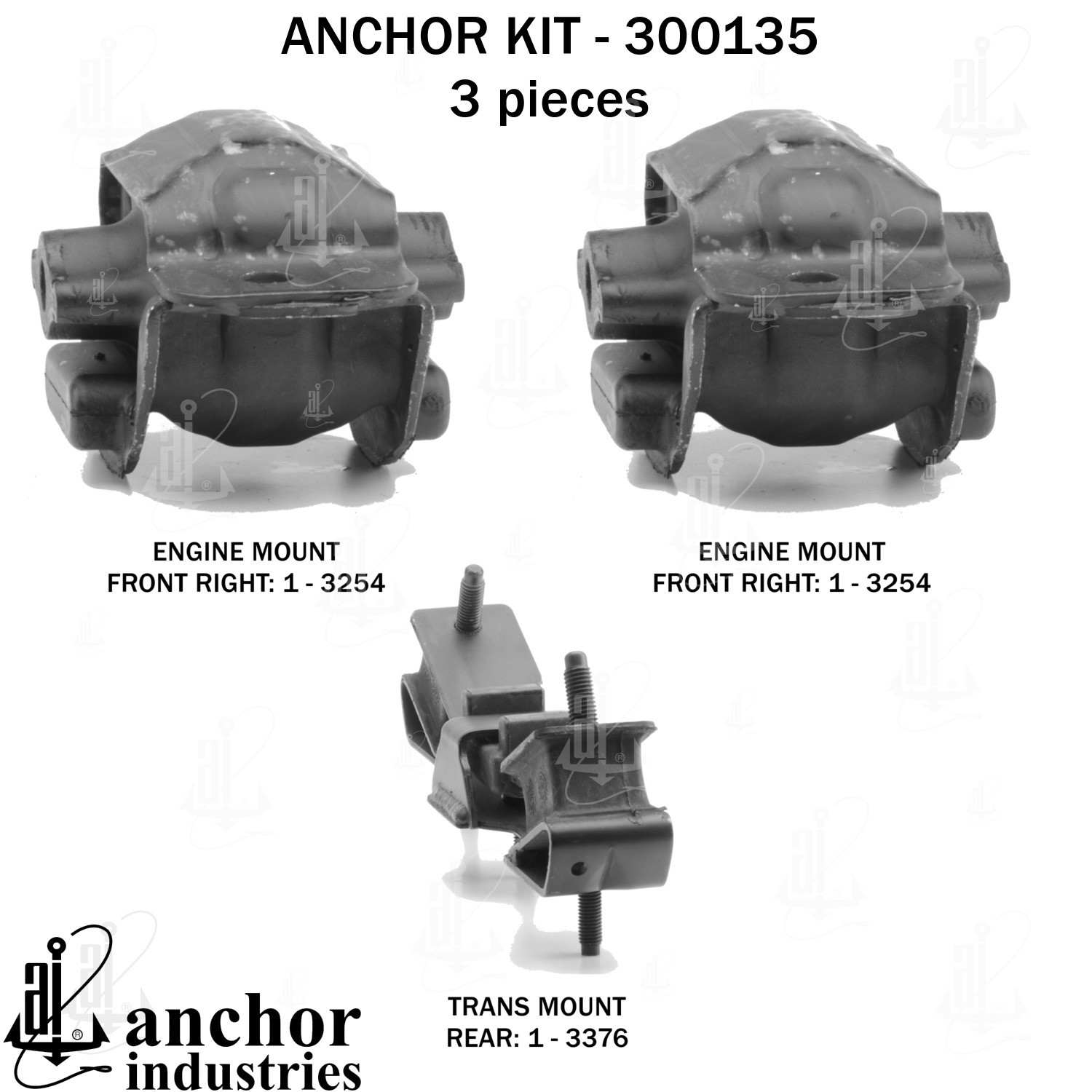 Anchor Engine Mount Kit 300135