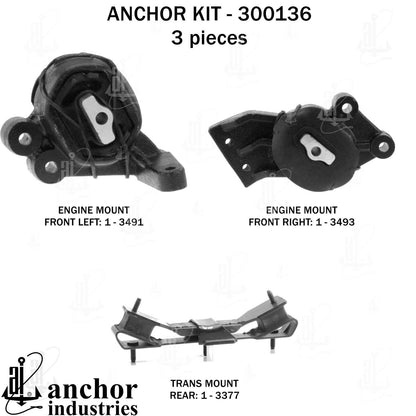 Anchor Engine Mount Kit 300136