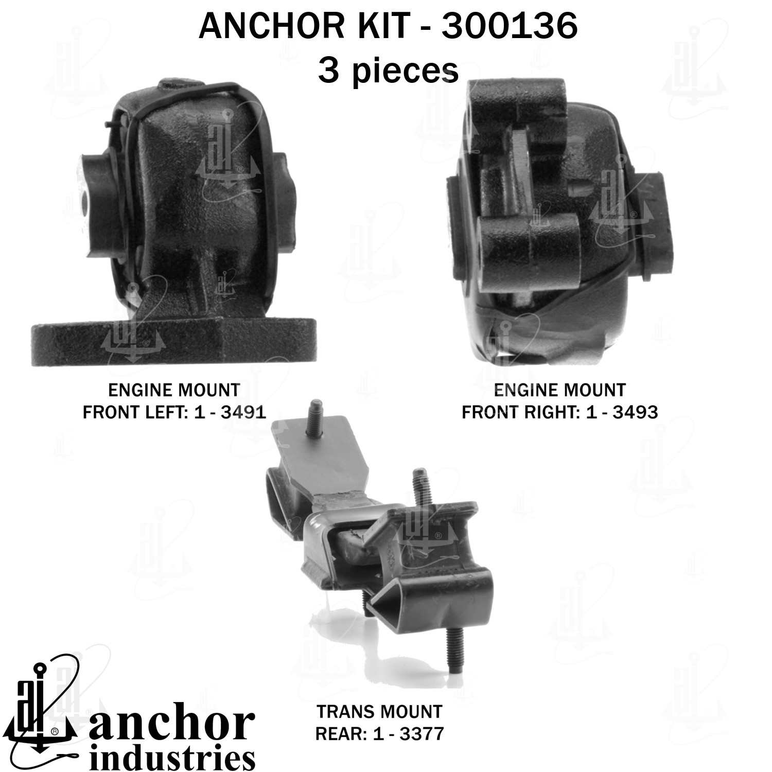 Anchor Engine Mount Kit 300136