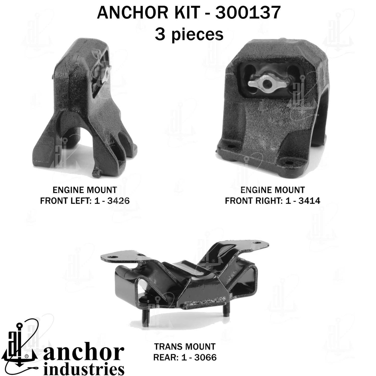 Anchor Engine Mount Kit 300137