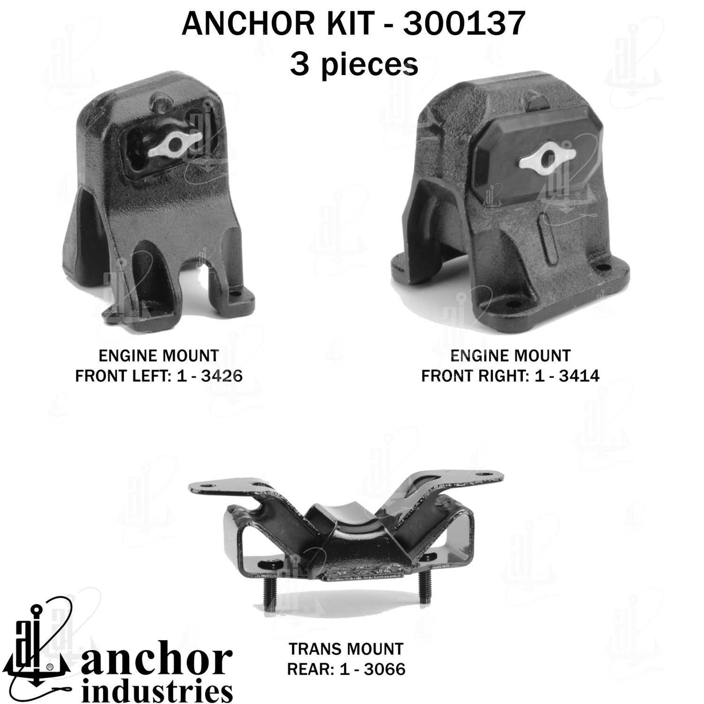 Anchor Engine Mount Kit 300137