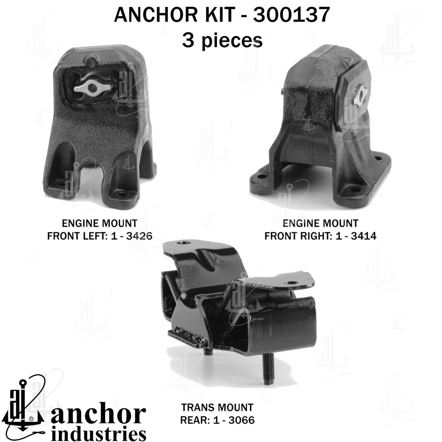 Anchor Engine Mount Kit 300137