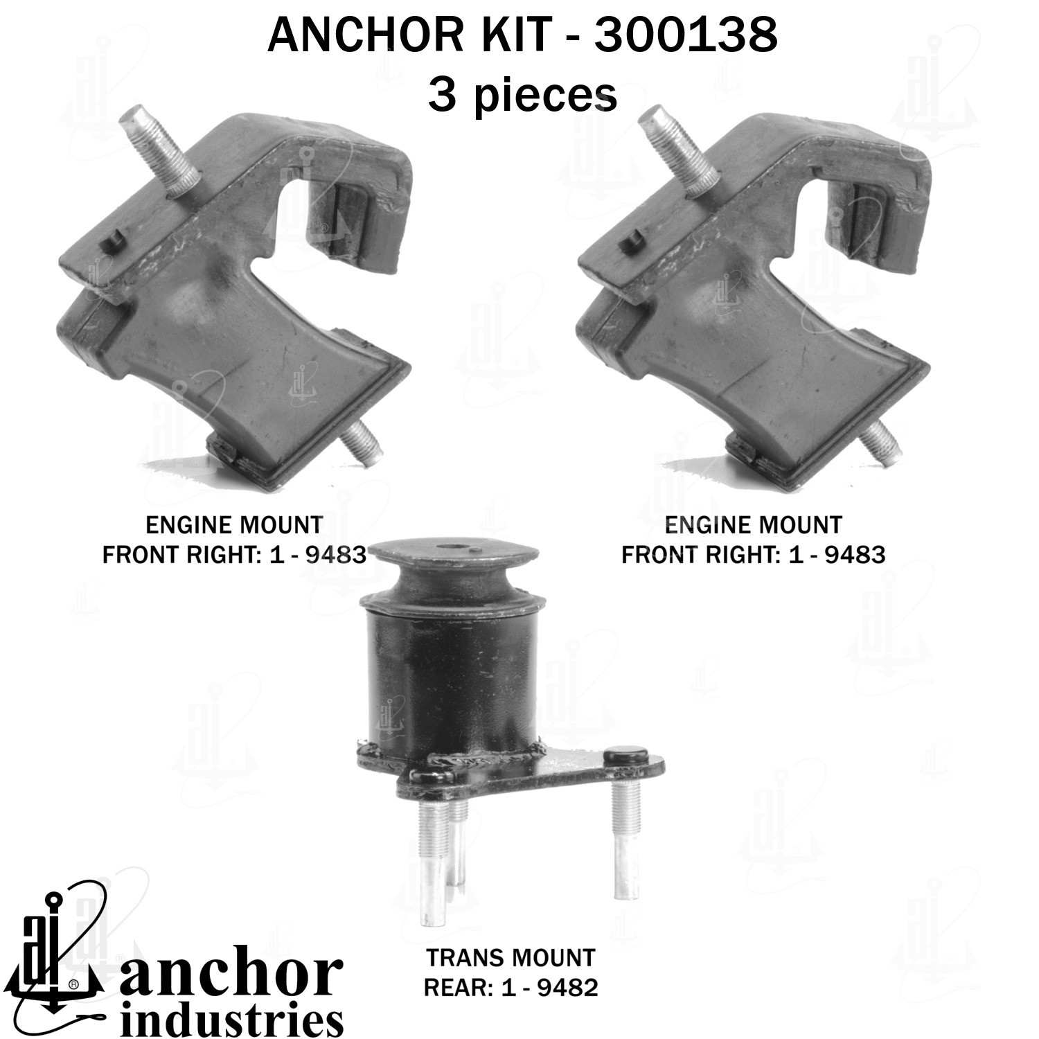 Anchor Engine Mount Kit 300138