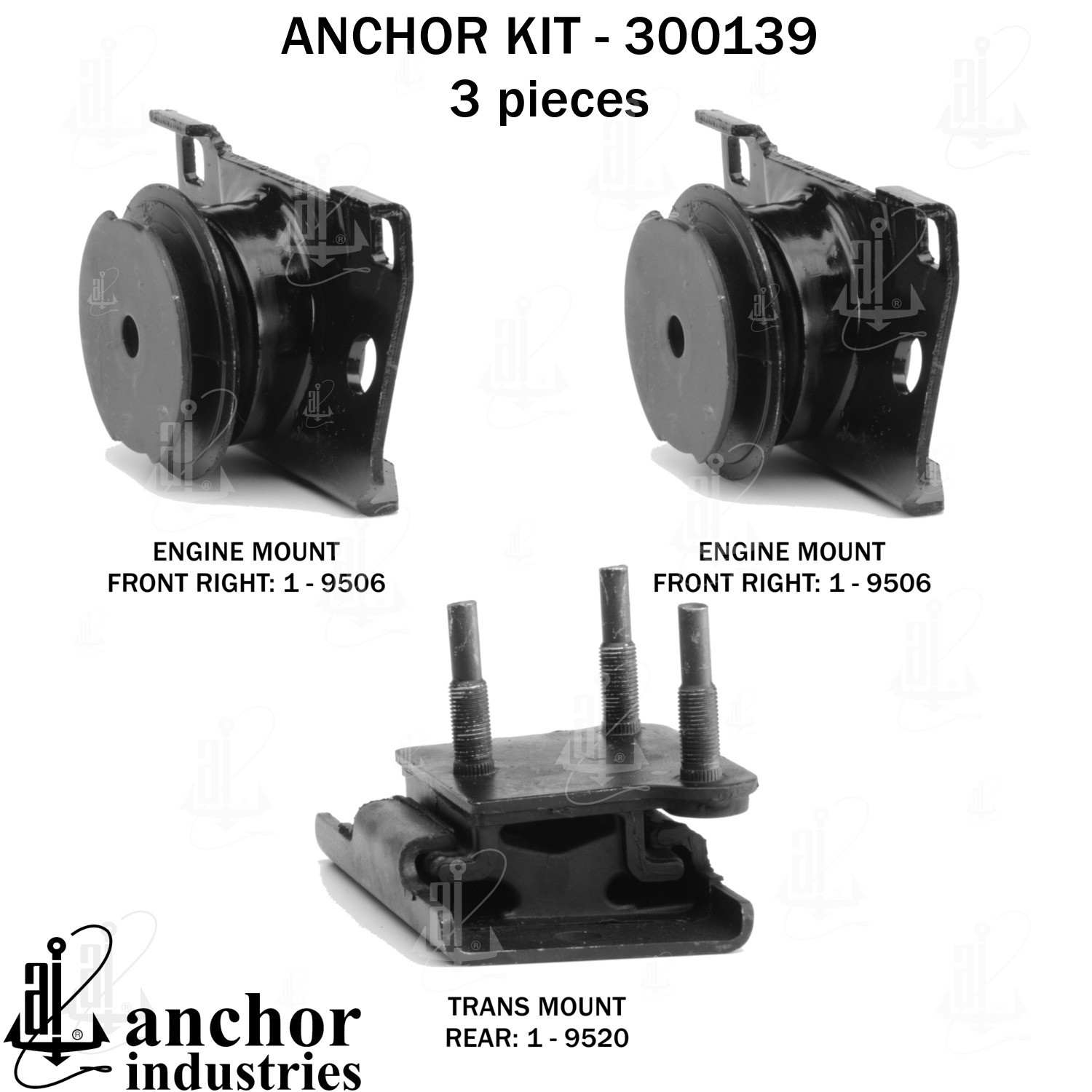 Anchor Engine Mount Kit 300139