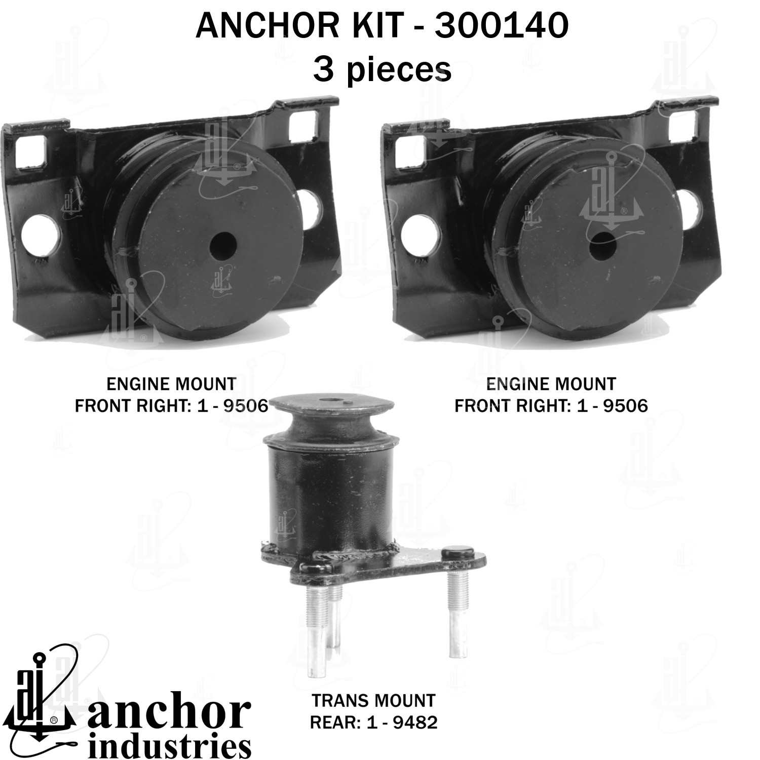 Anchor Engine Mount Kit 300140