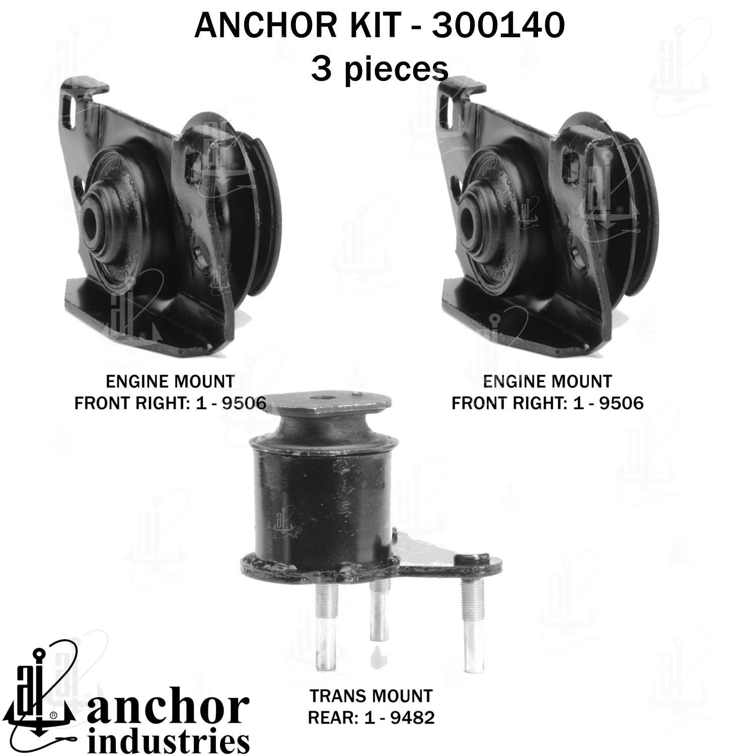 Anchor Engine Mount Kit 300140