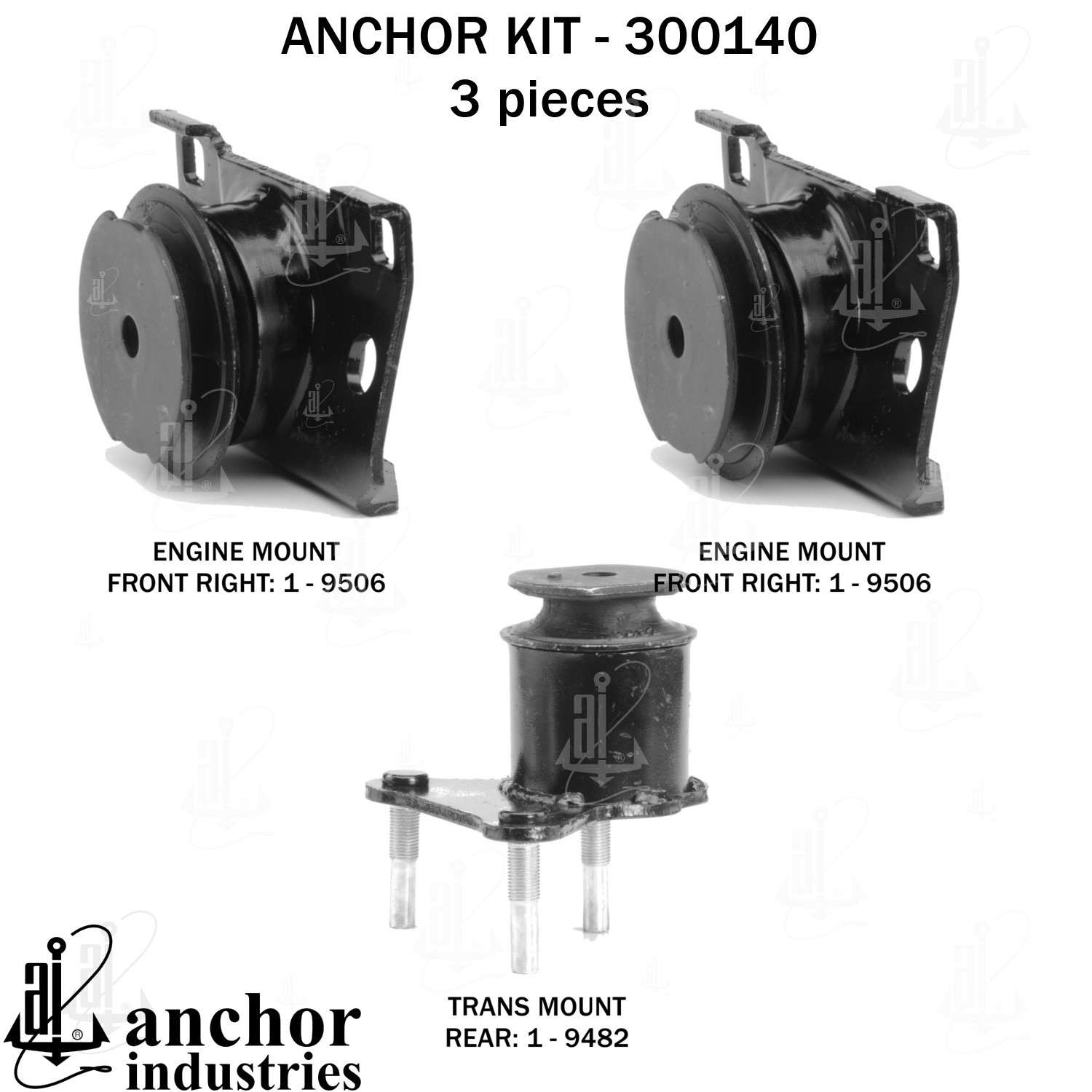 Anchor Engine Mount Kit 300140